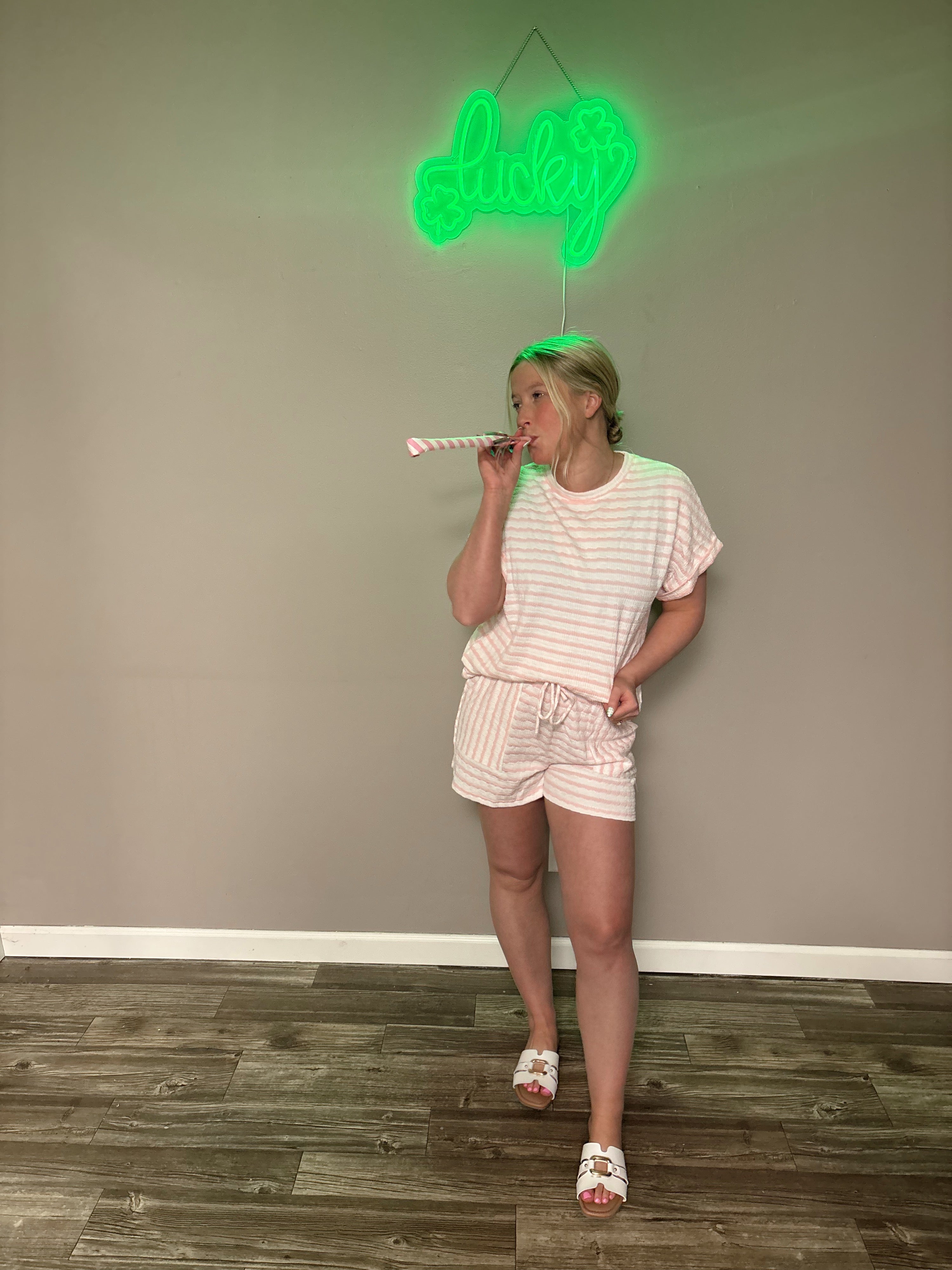 Birthday Weekend Stripe Set