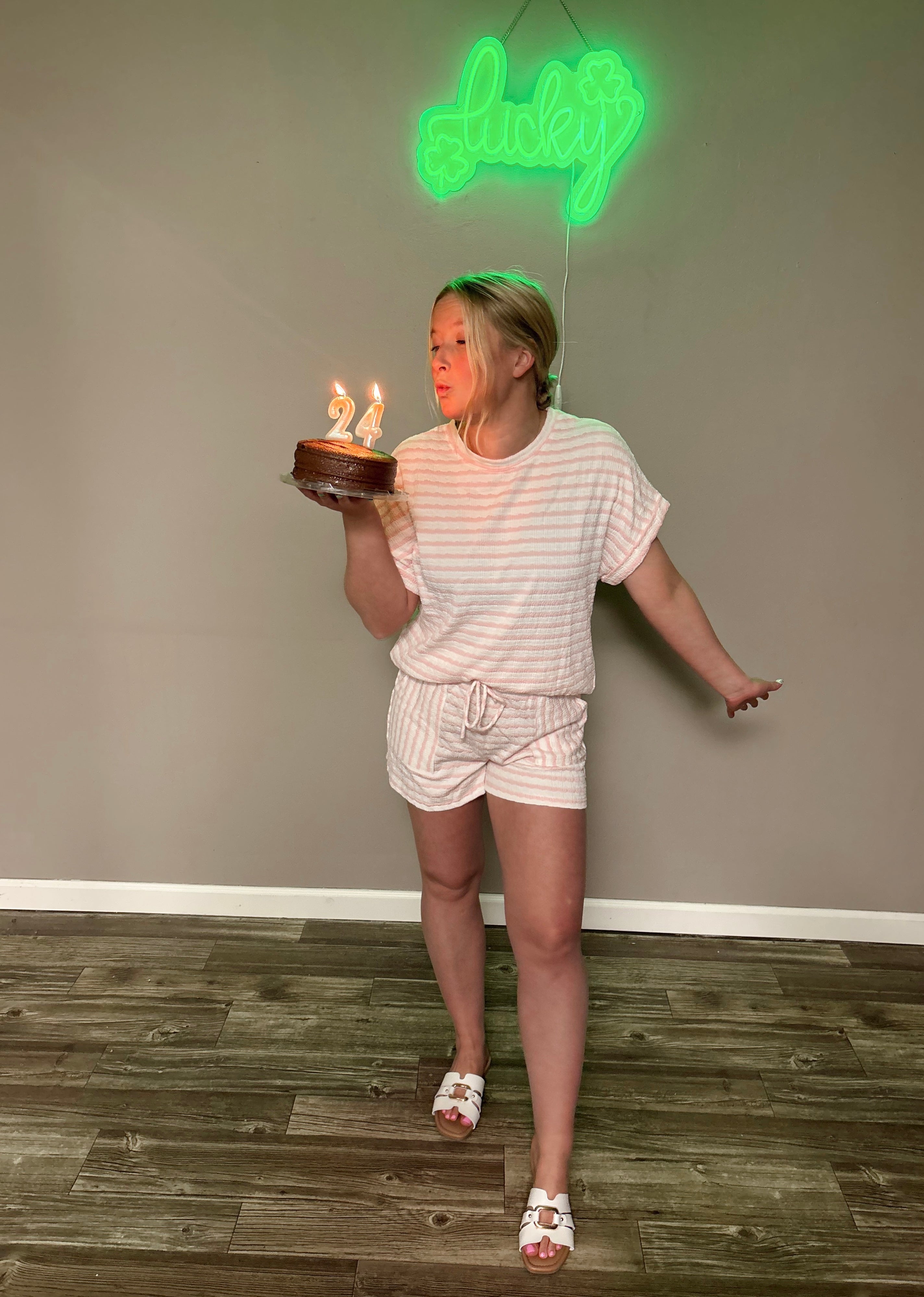 Birthday Weekend Stripe Set
