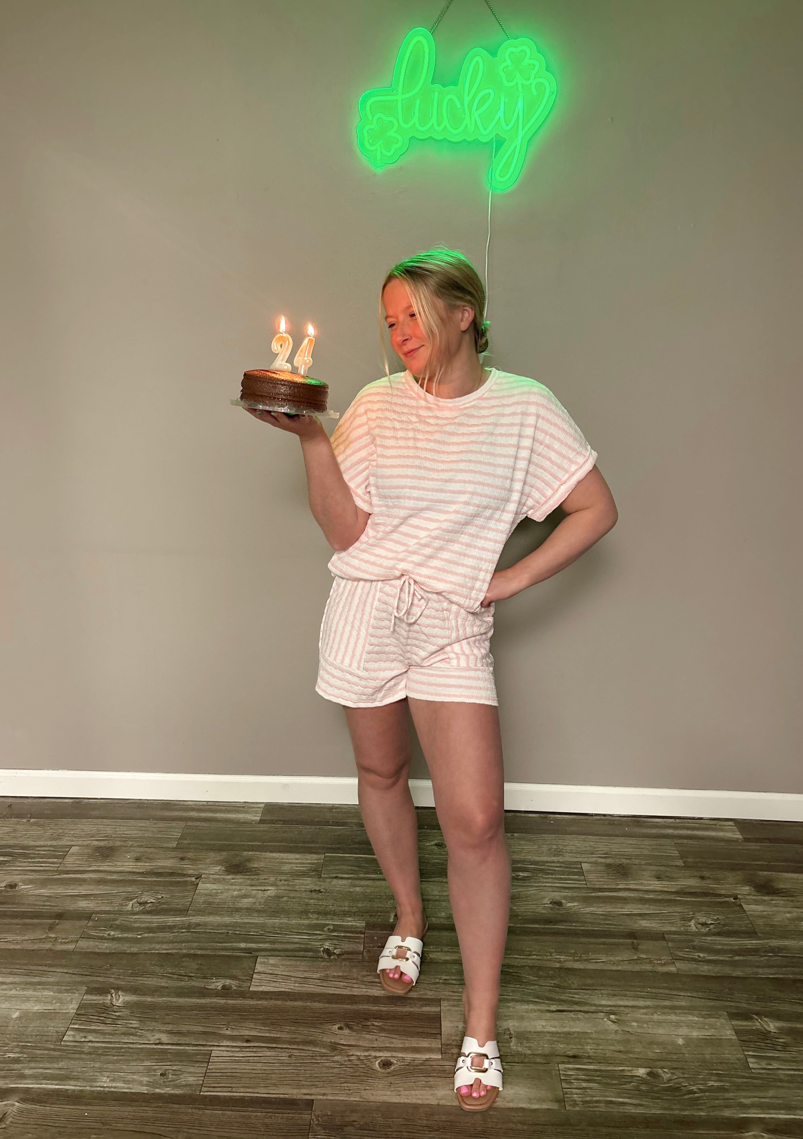 Birthday Weekend Stripe Set