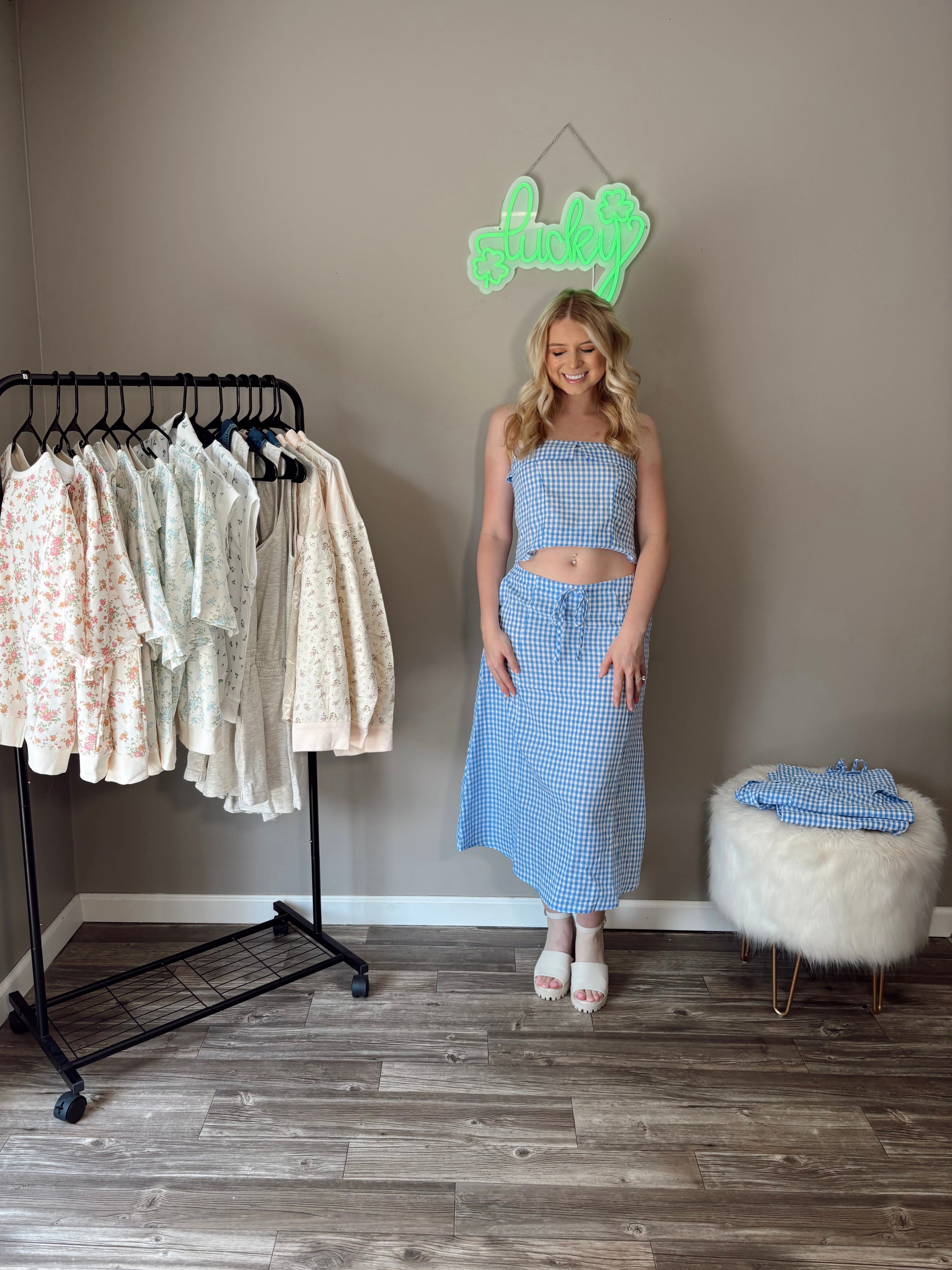 Sweet Caroline Skirt Set