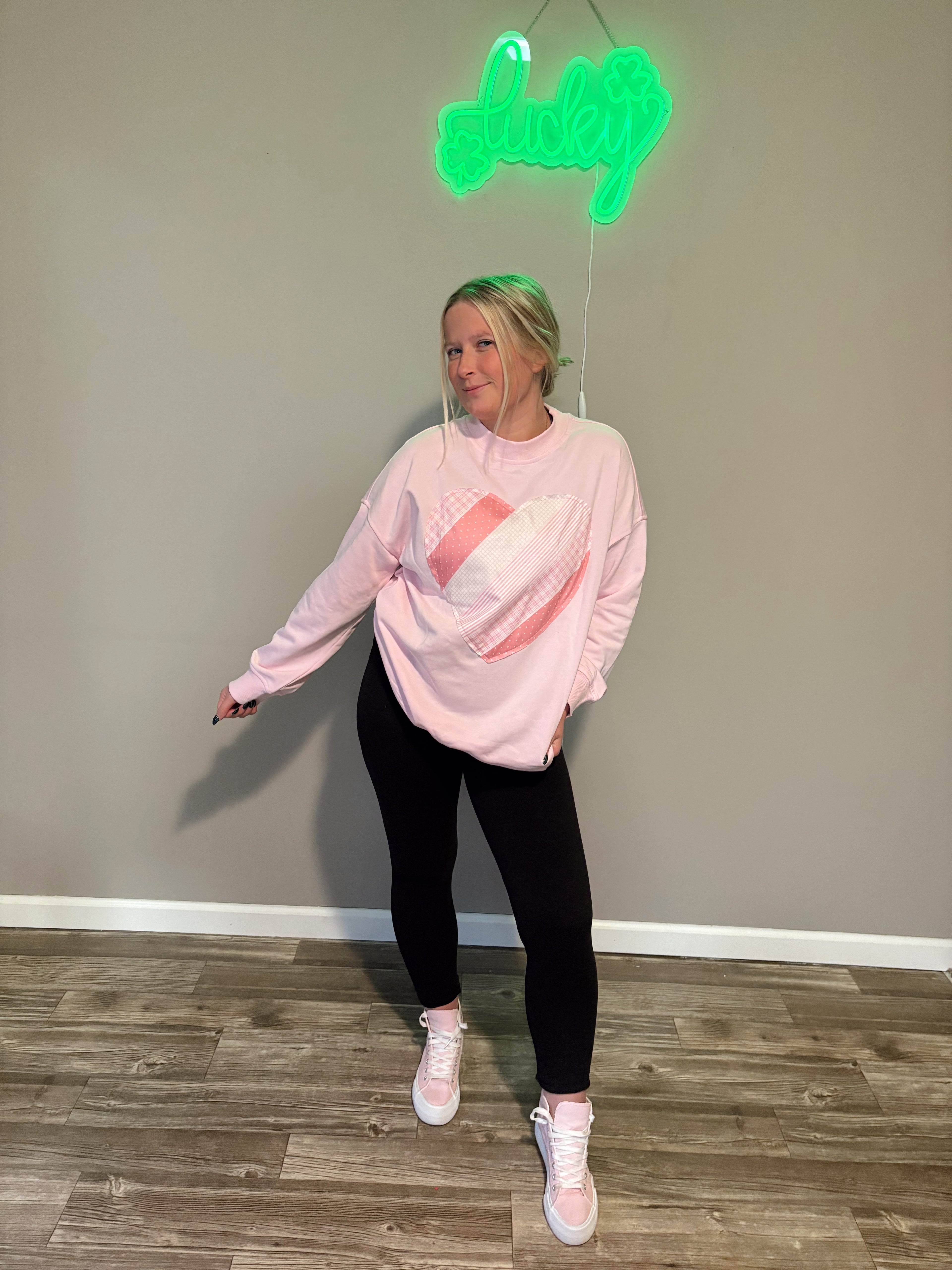 Stitched in Love Quilted Heart