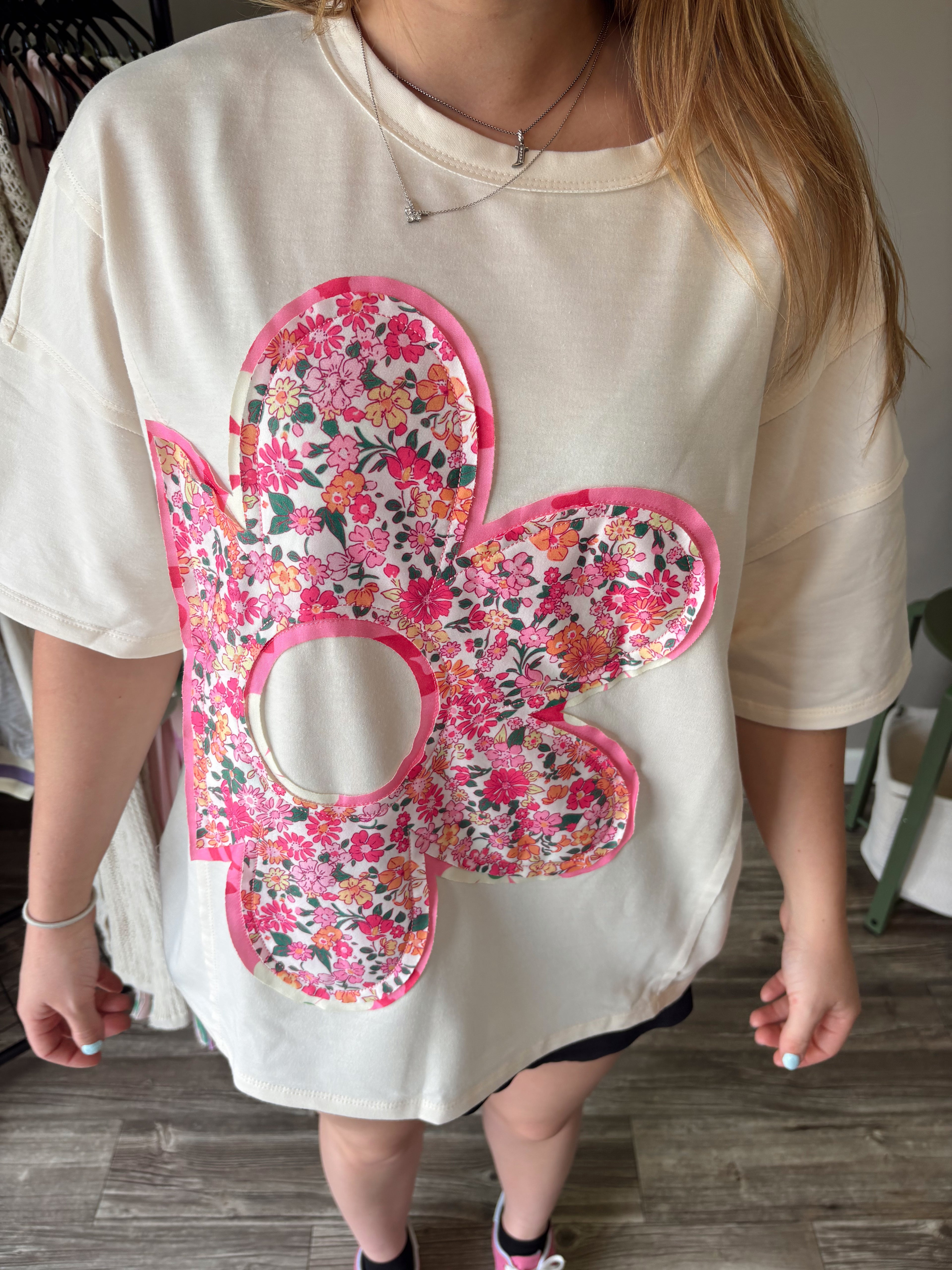 Bloom Babe Oversized Tee
