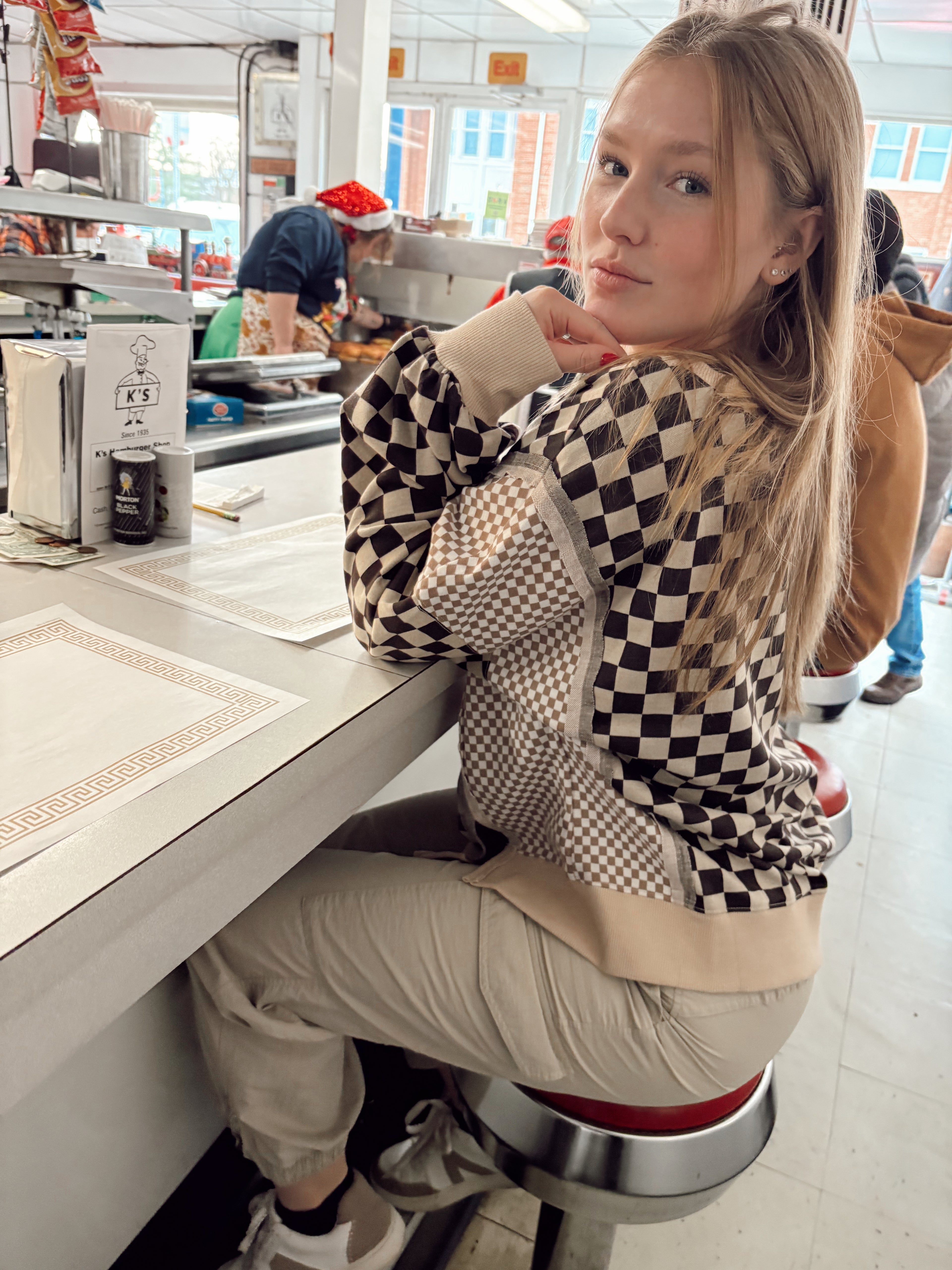 Vintage Chestnut Check