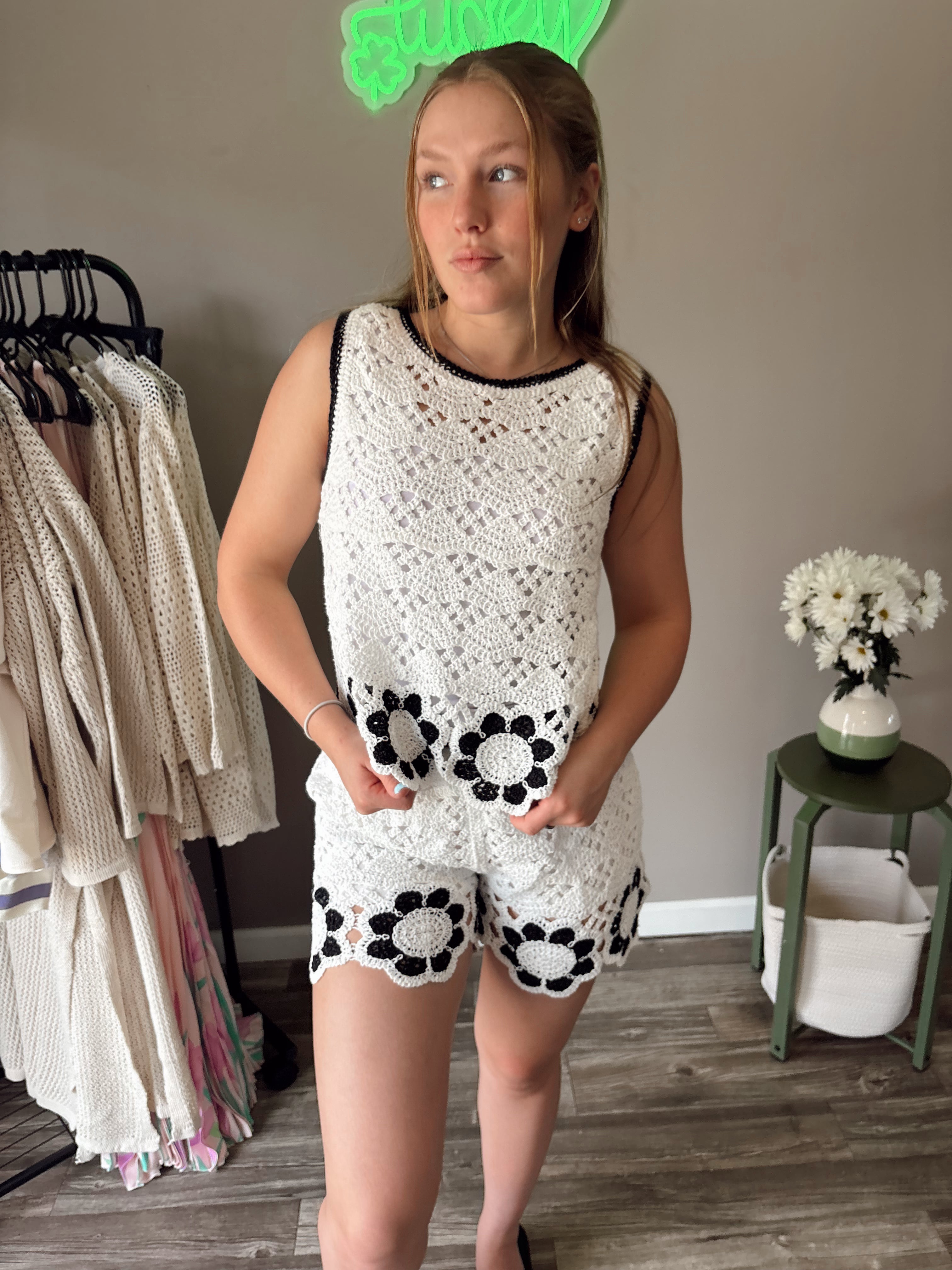 Midnight Daisy Set
