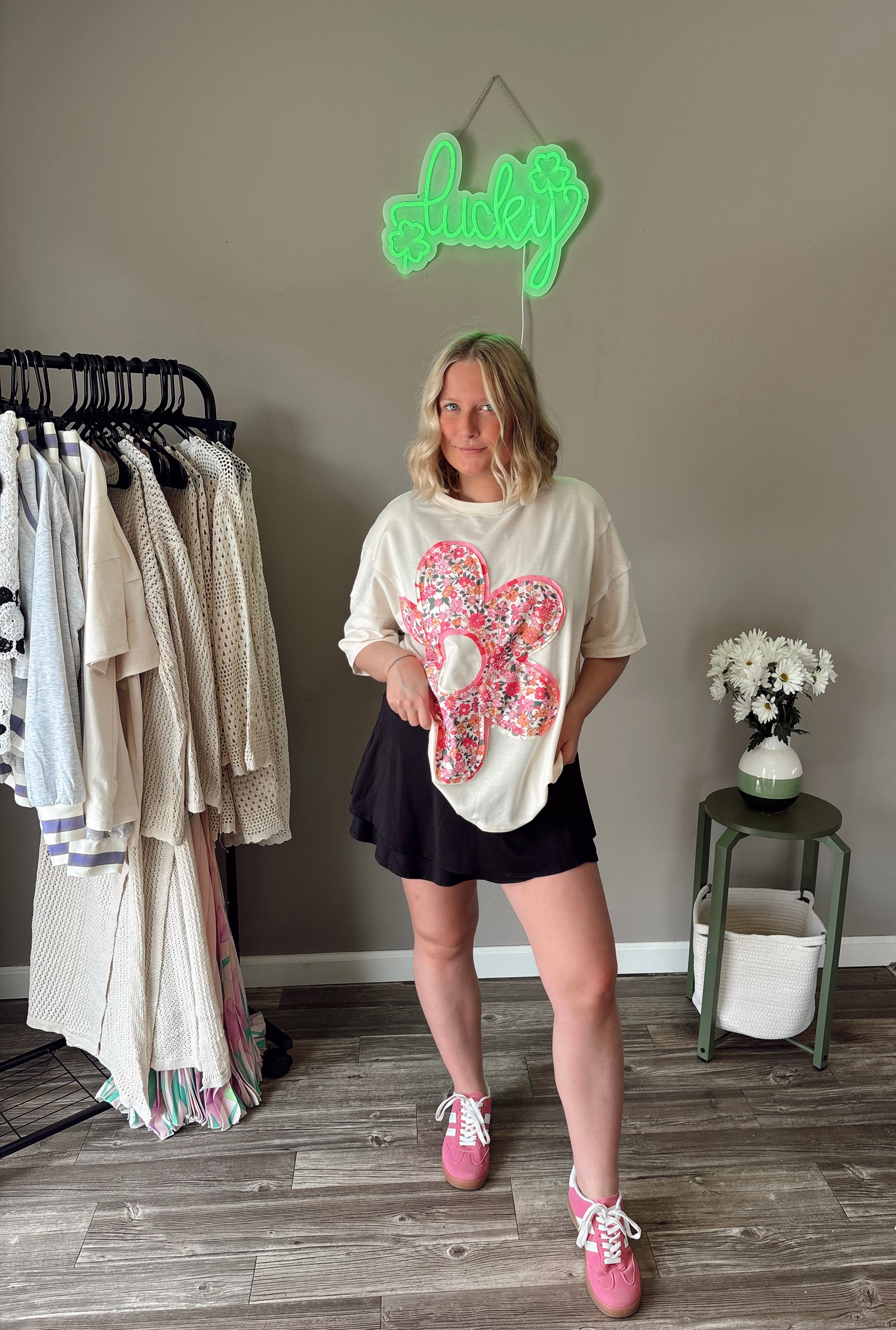 Bloom Babe Oversized Tee