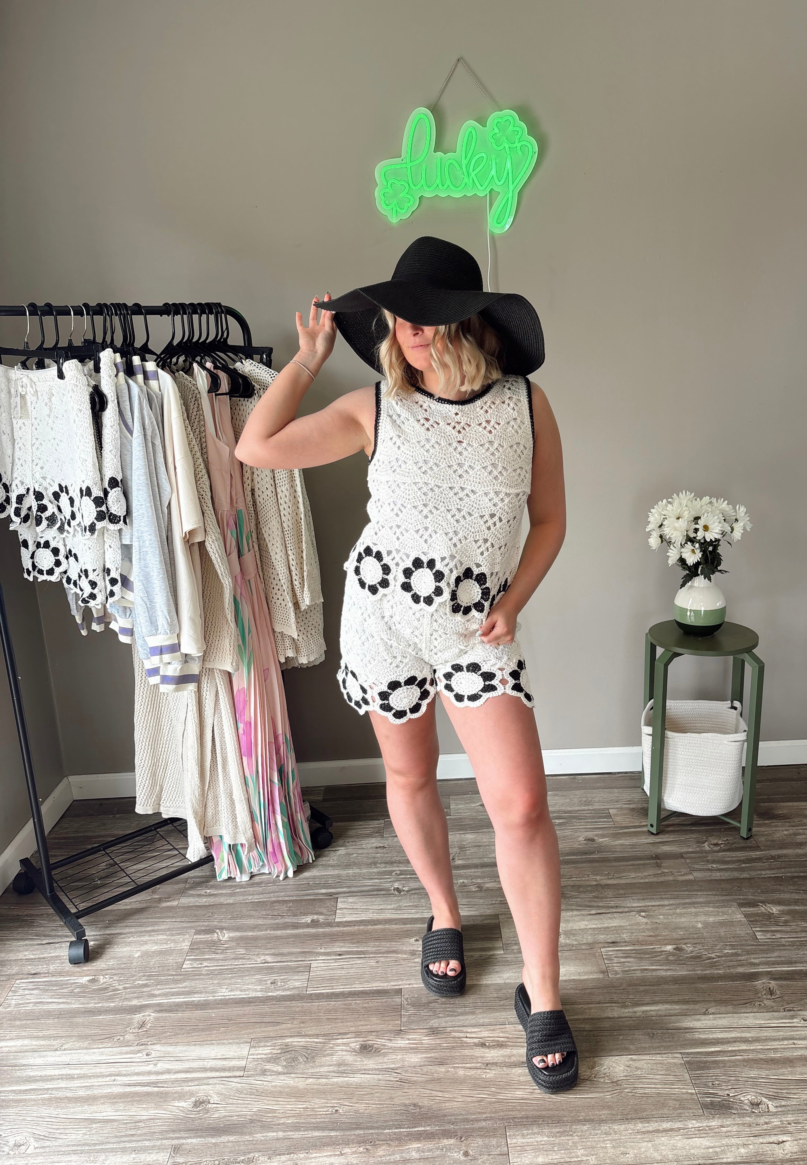 Midnight Daisy Set