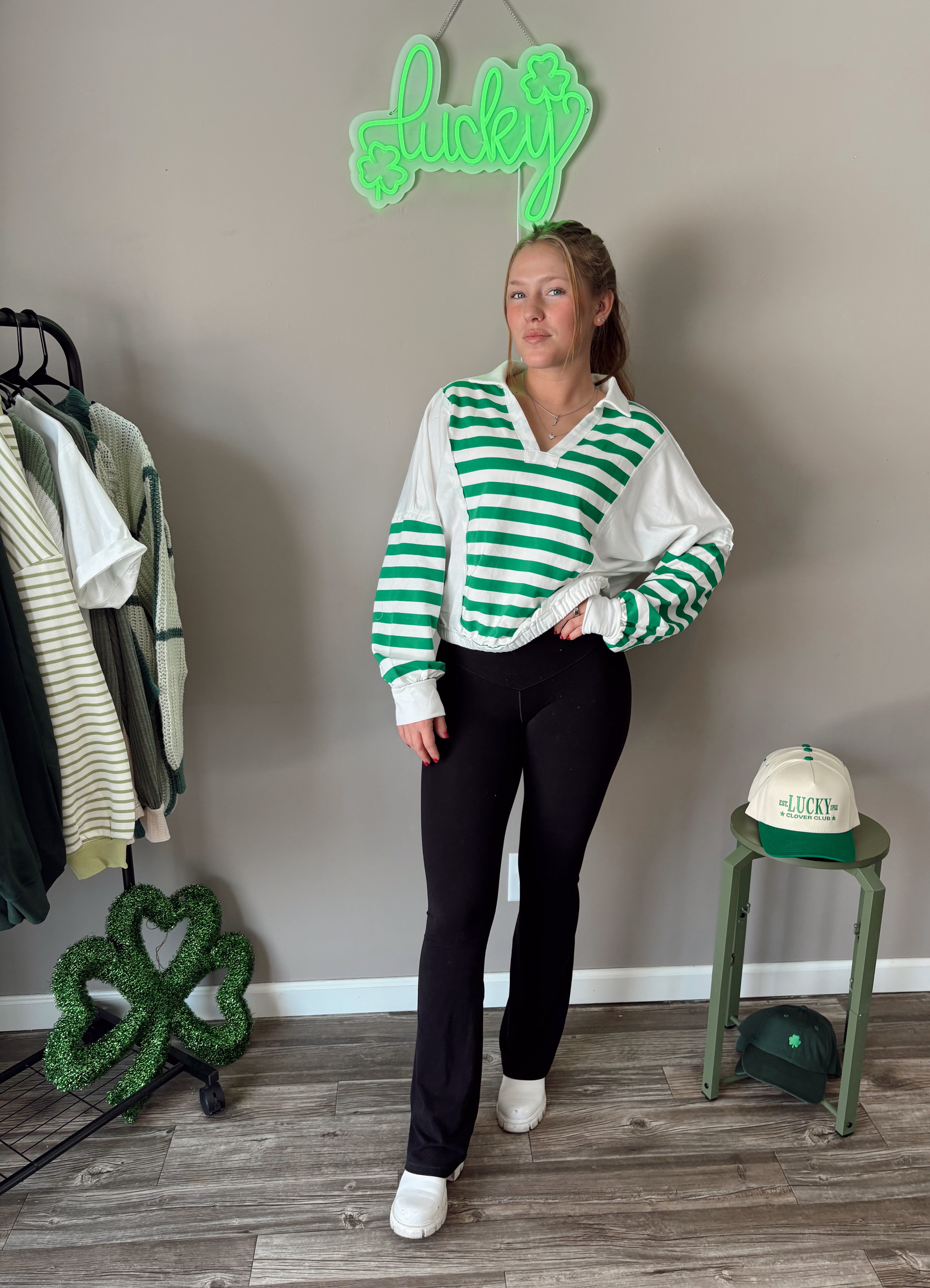Dublin Darling V-Neck