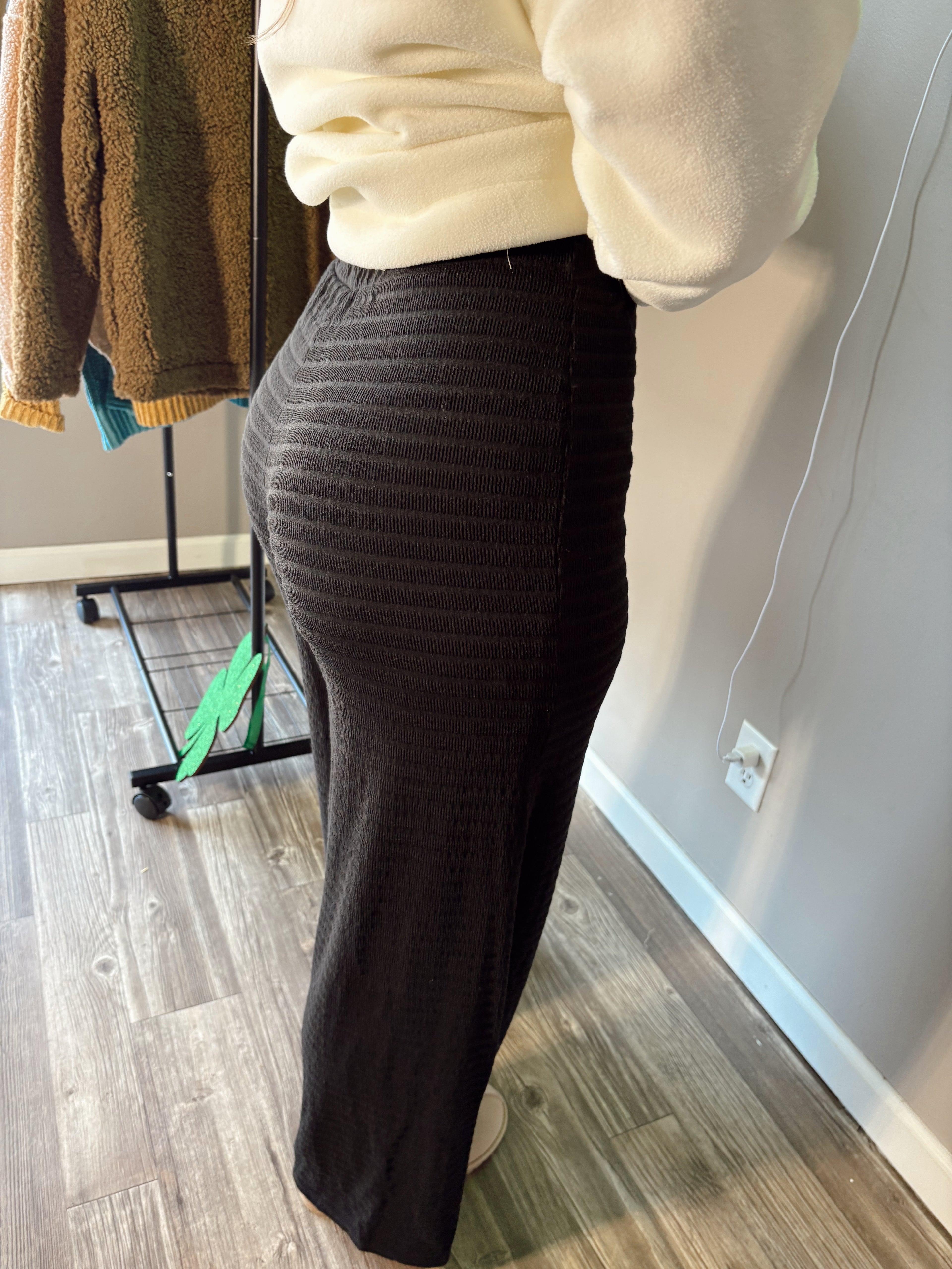 The Effortless Striped Elena Trousers