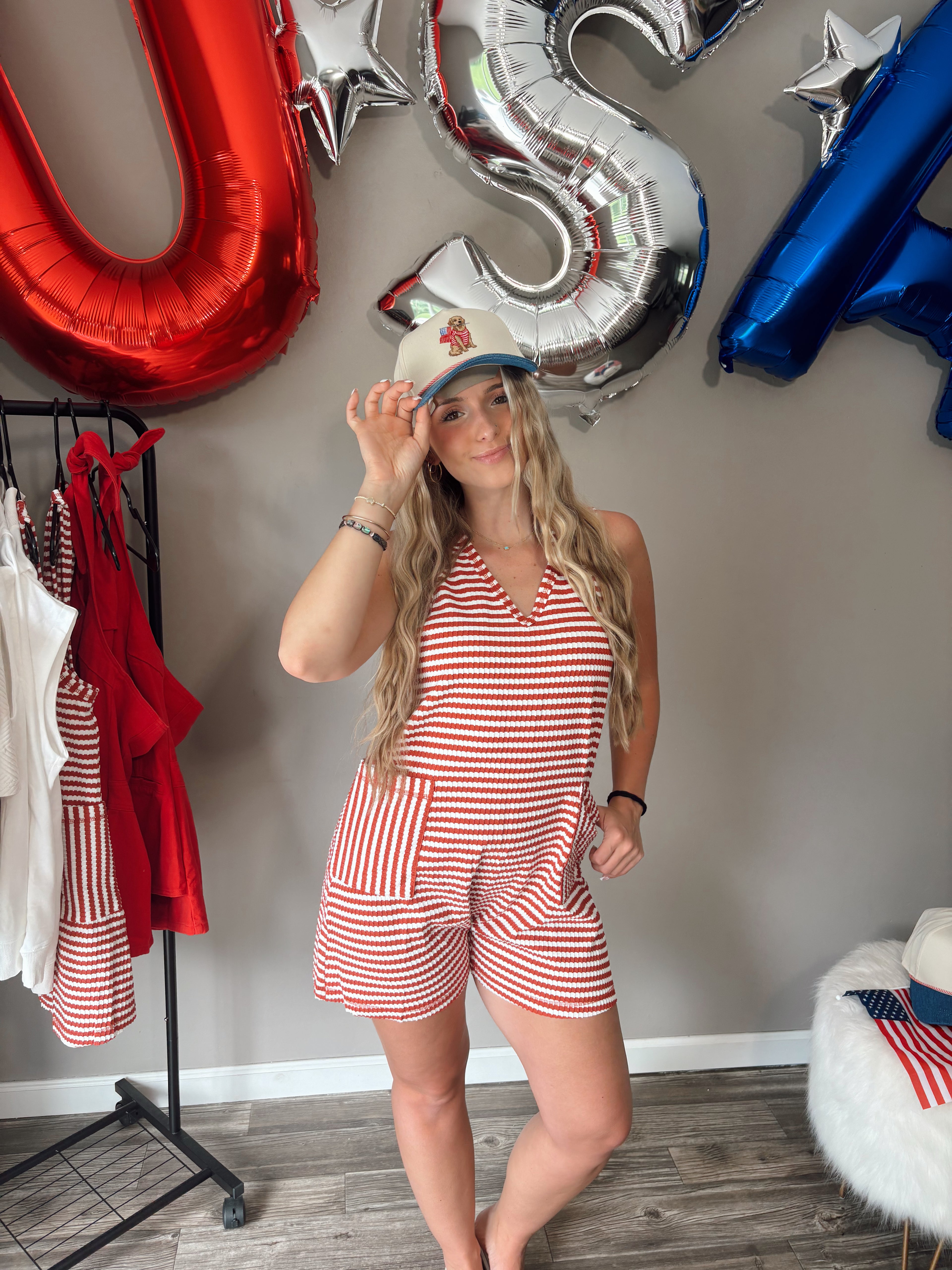 Small Town USA Romper