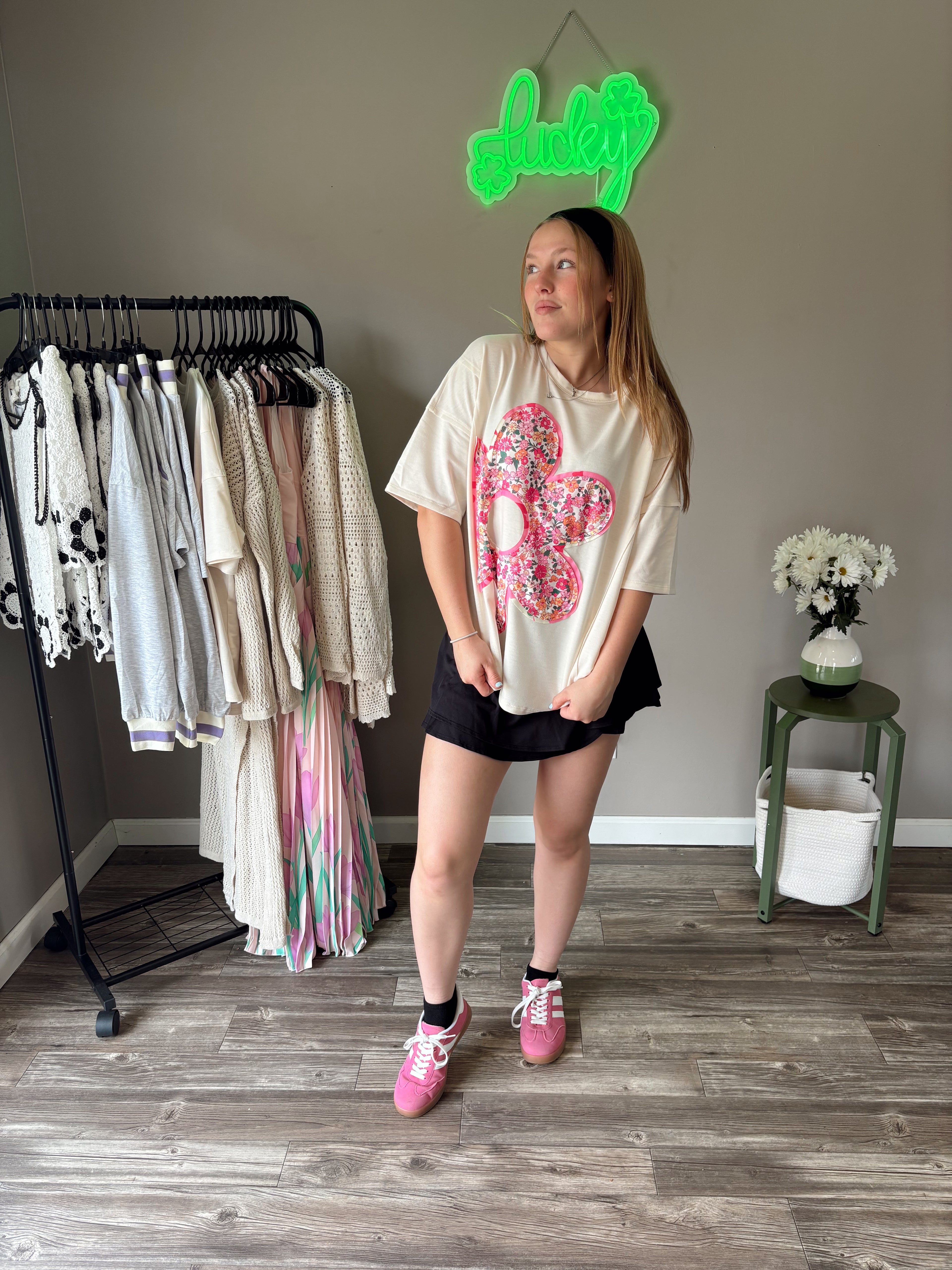 Bloom Babe Oversized Tee