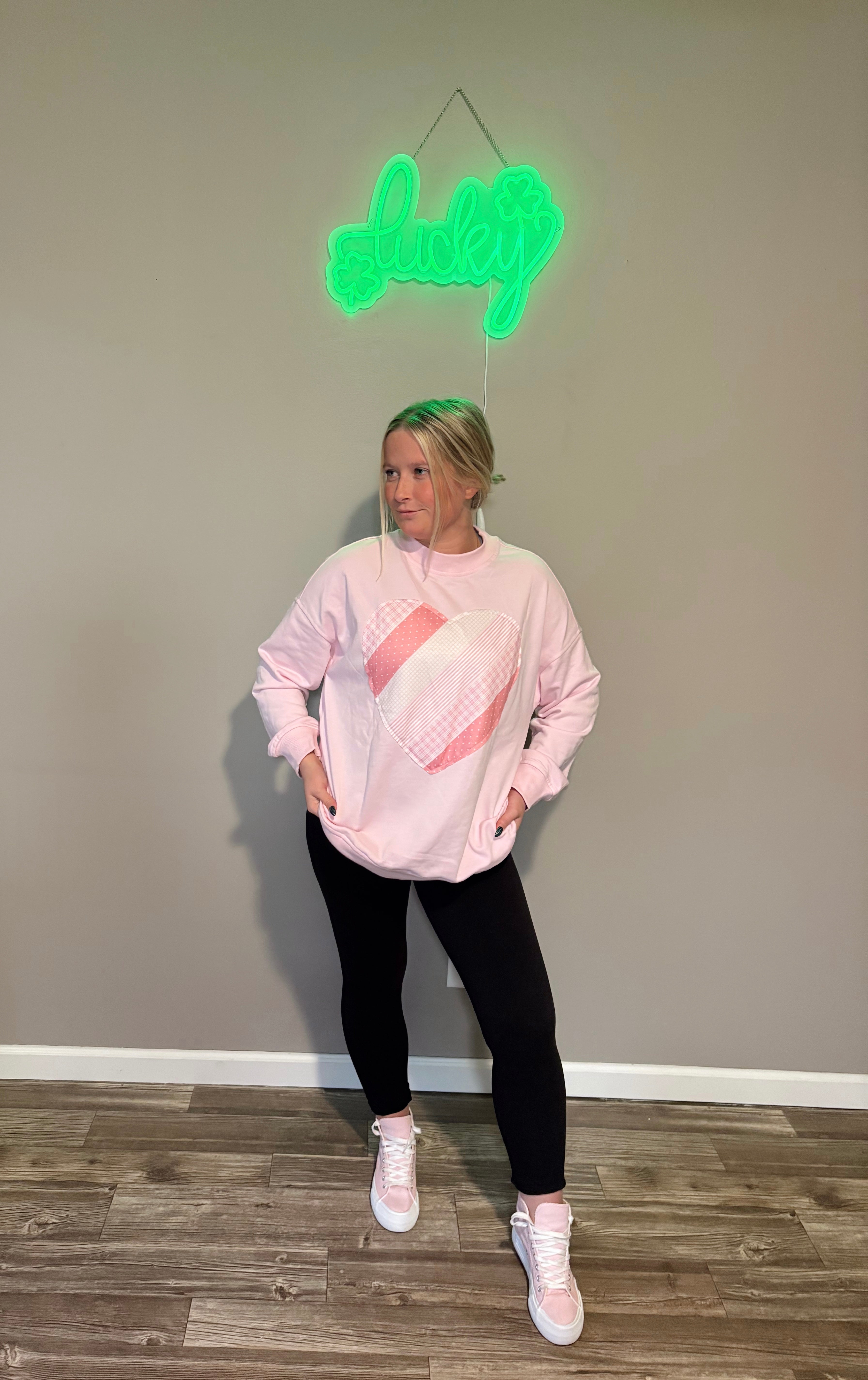 Stitched in Love Quilted Heart