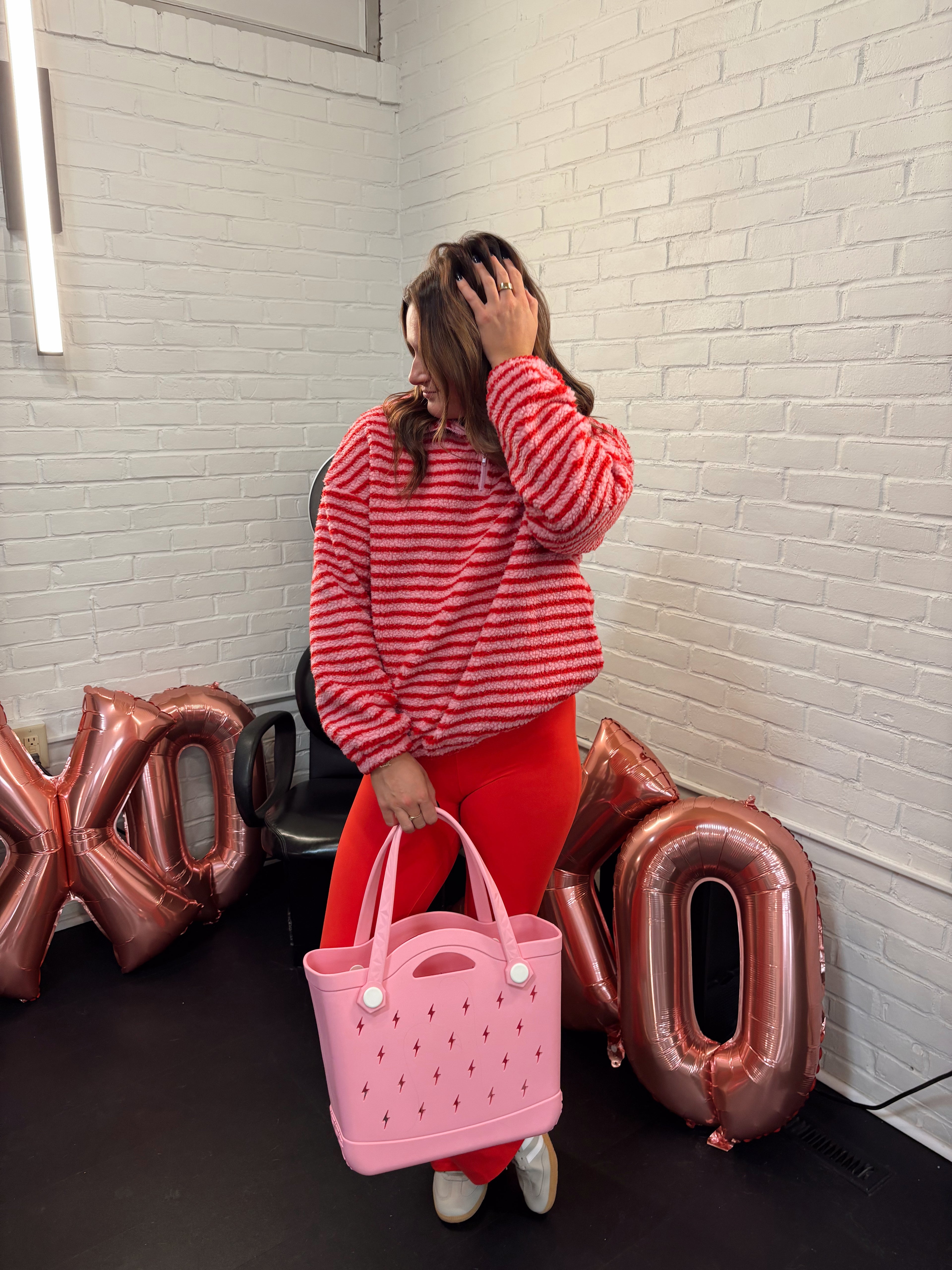 Heartbreaker Striped Sherpa