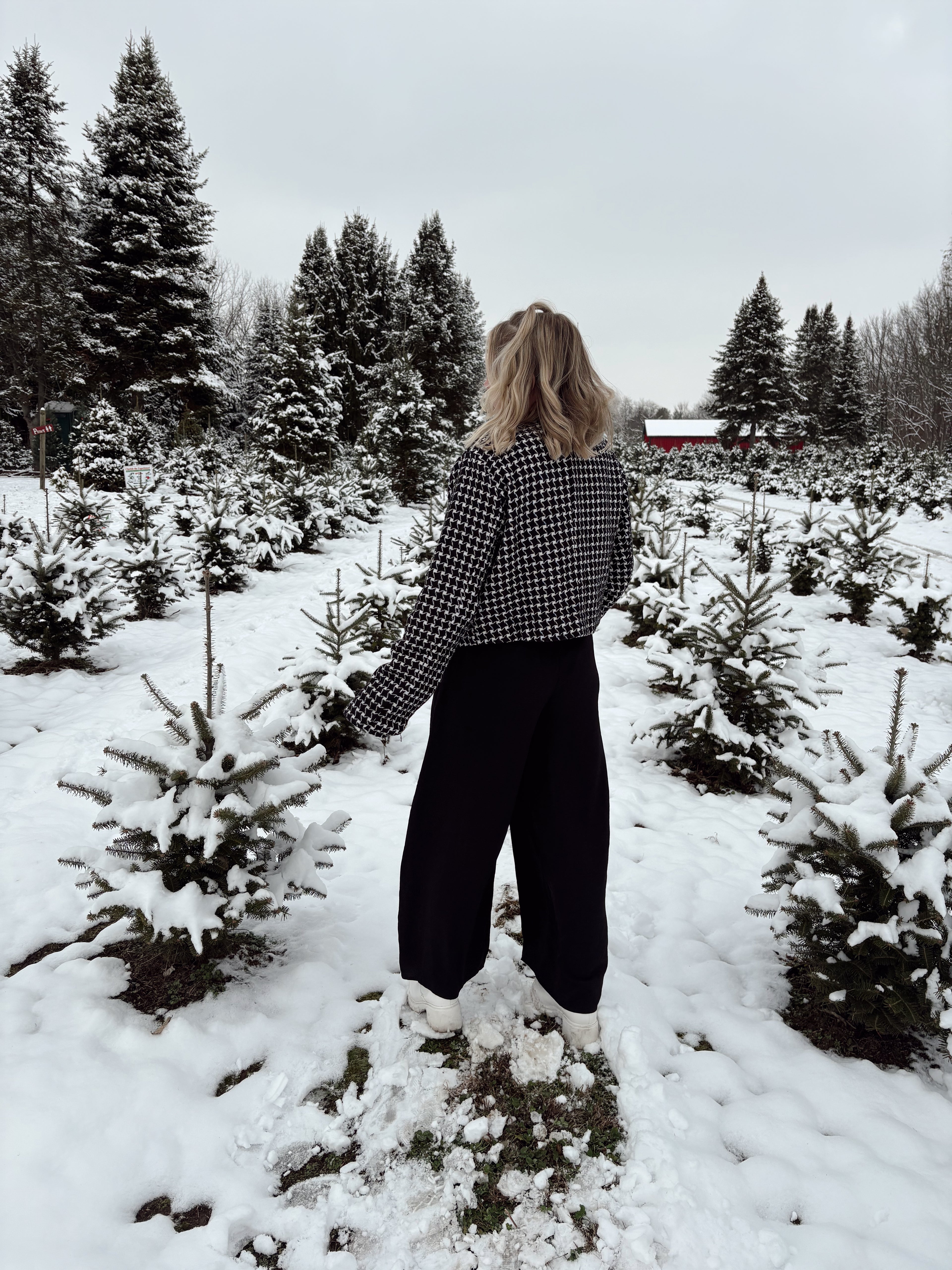 Merry Gingham Glam Jacket