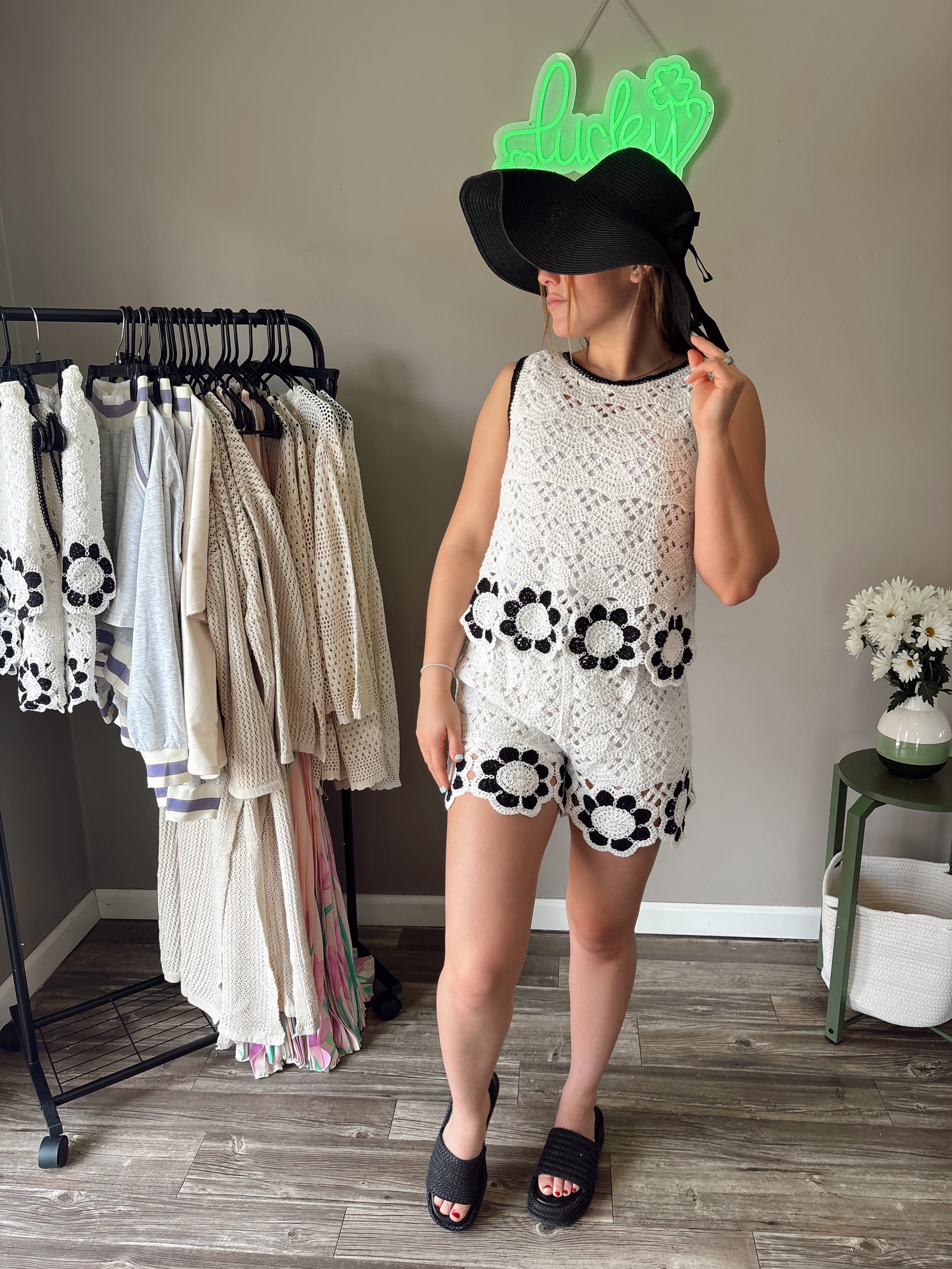 Midnight Daisy Set