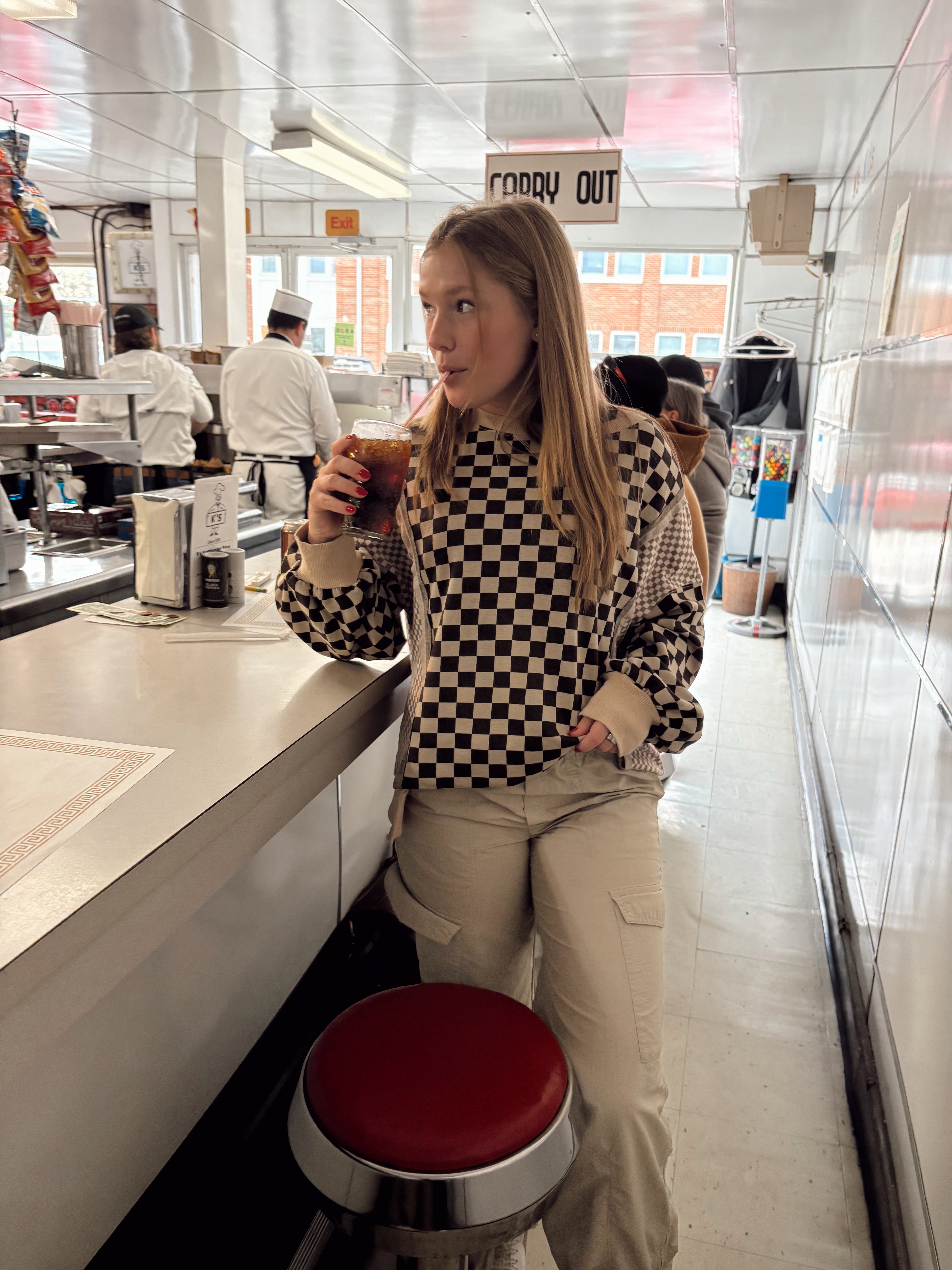 Vintage Chestnut Check