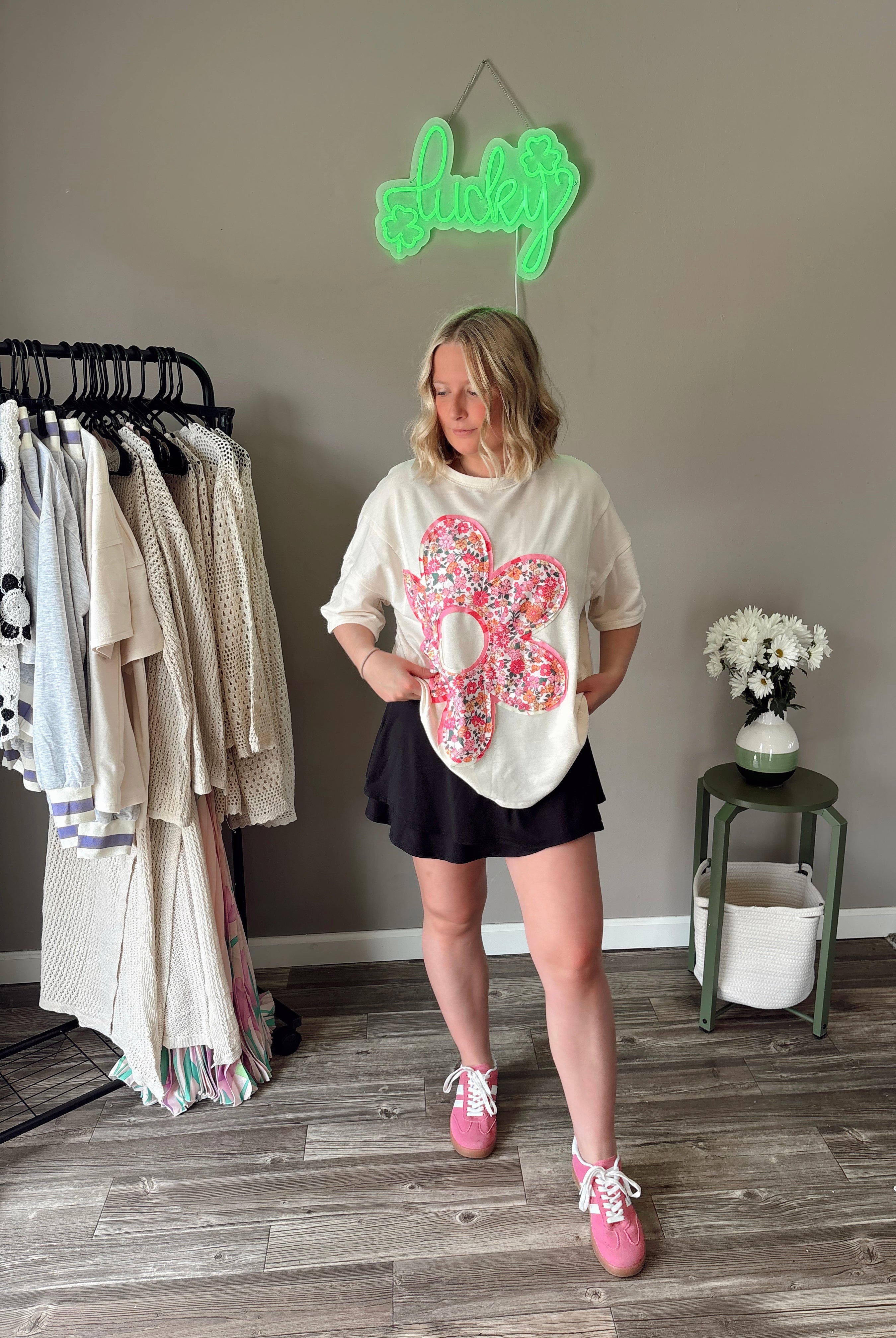 Bloom Babe Oversized Tee