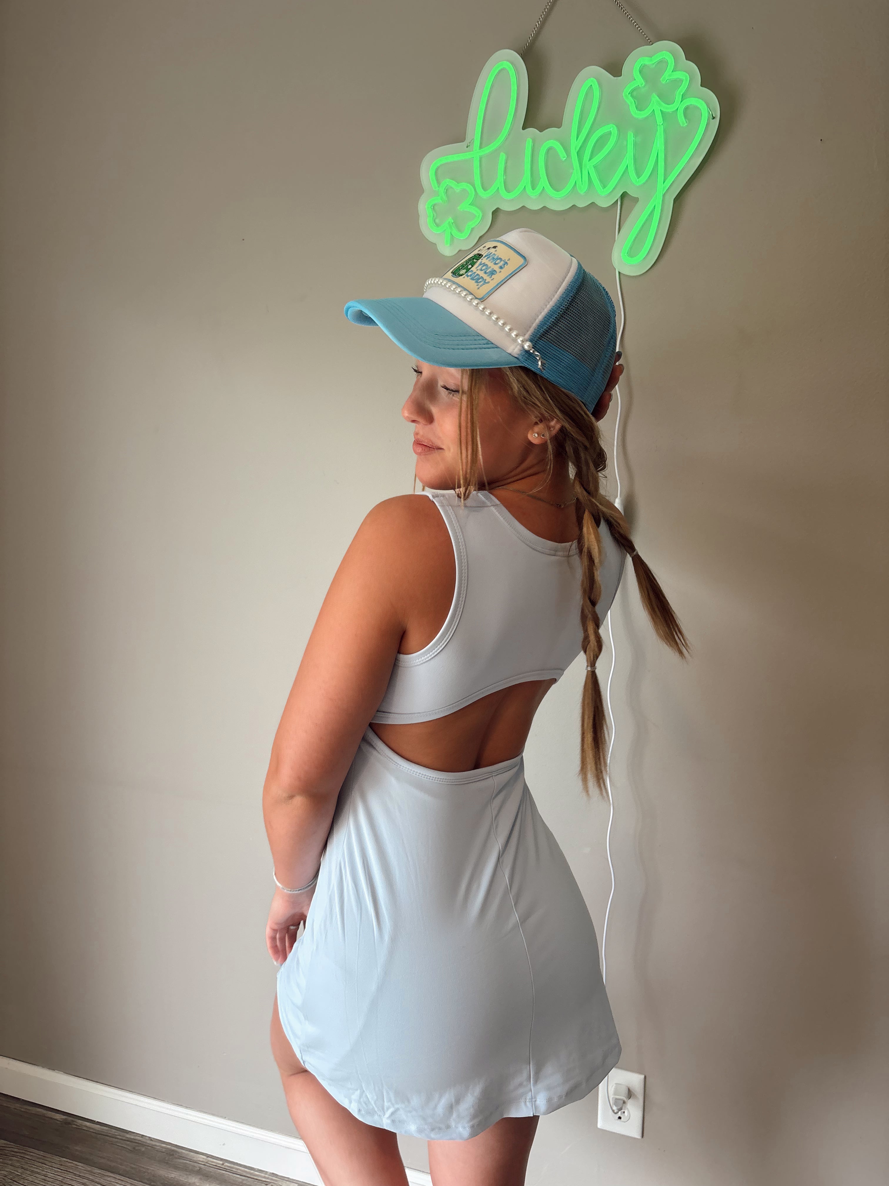 Cloud Nine Cutout Dress