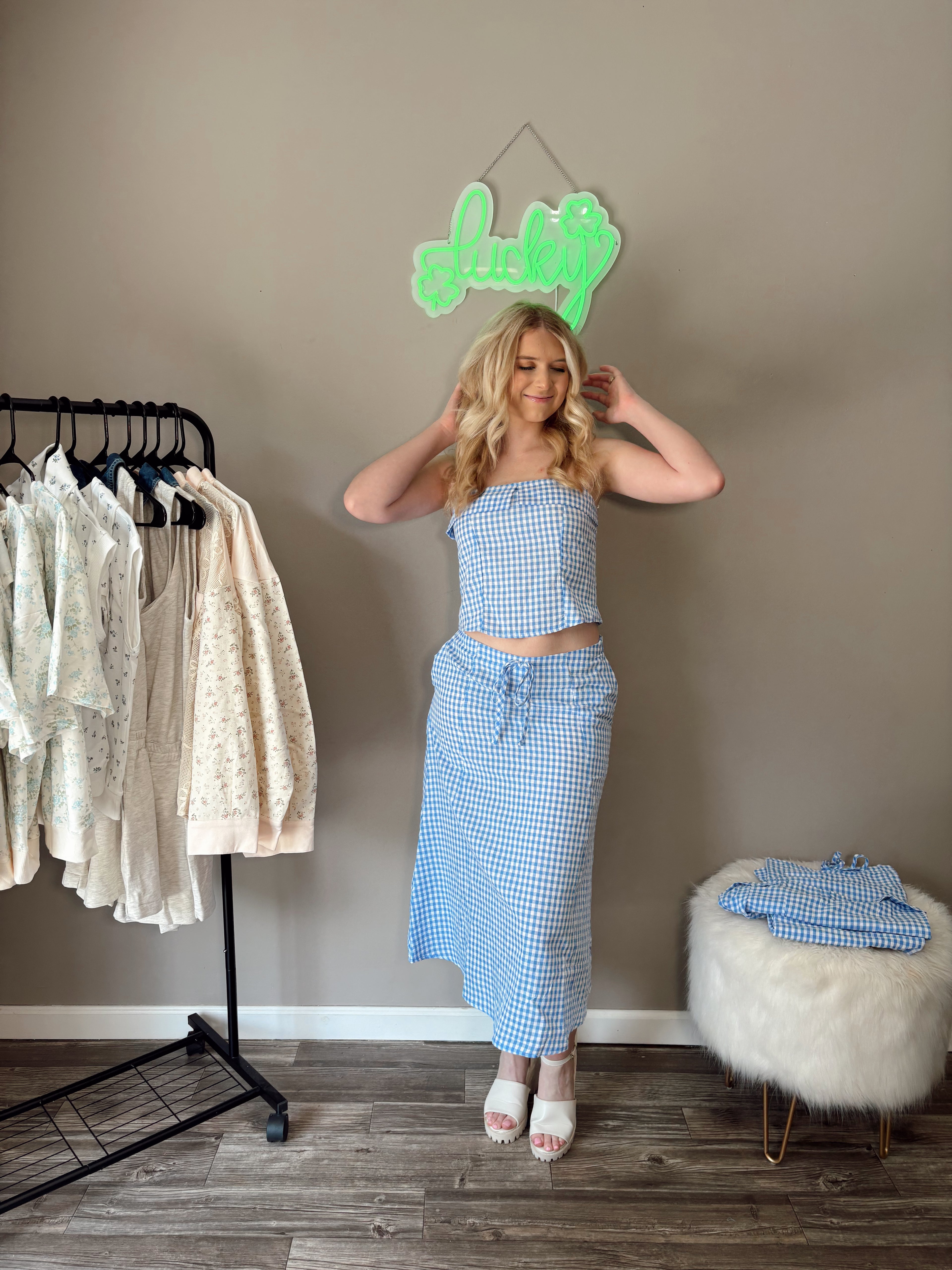 Sweet Caroline Skirt Set