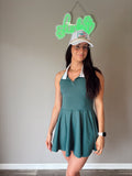 Fairway Flirt Halter Dress
