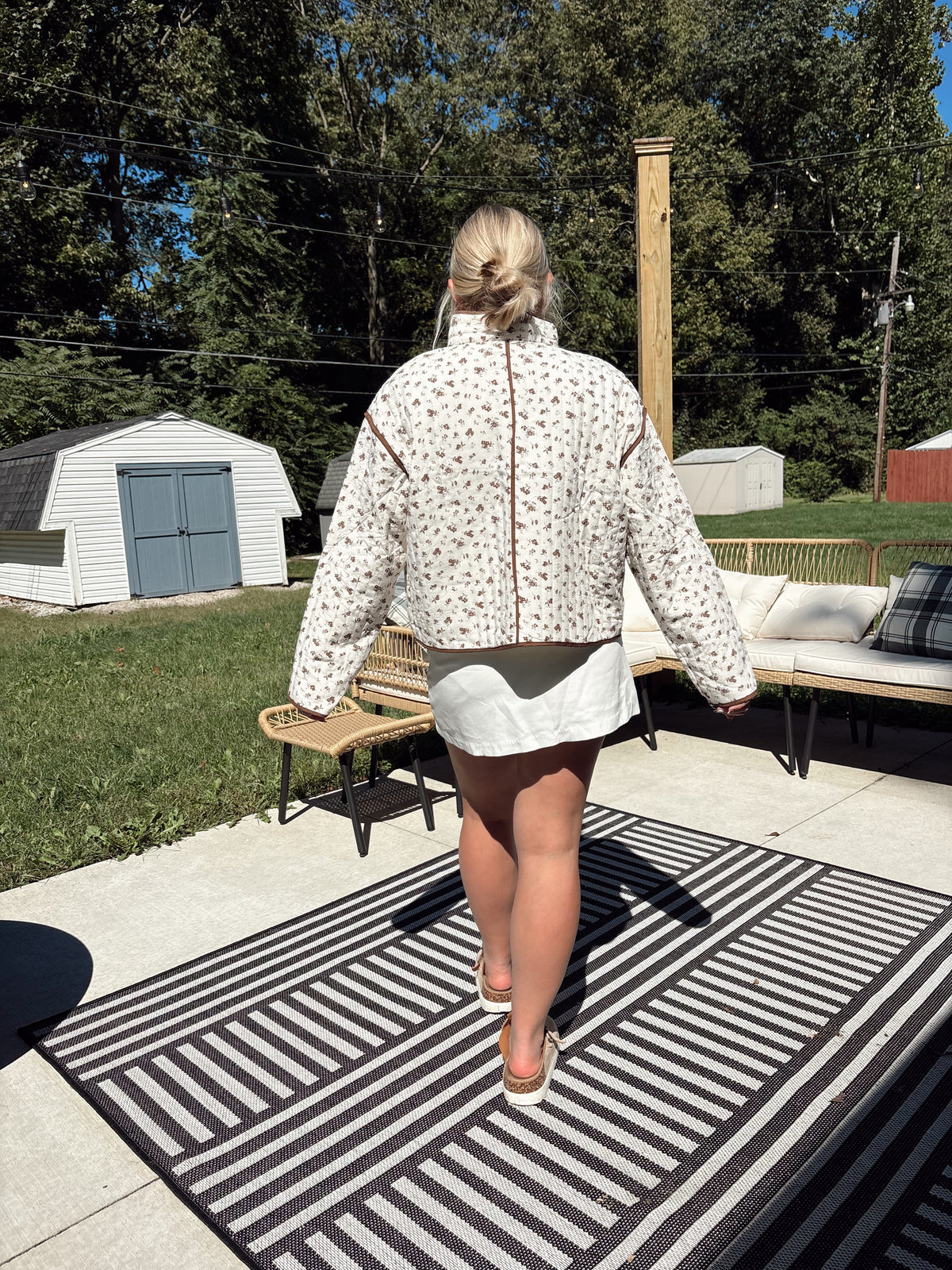 Vintage Bloom Coat