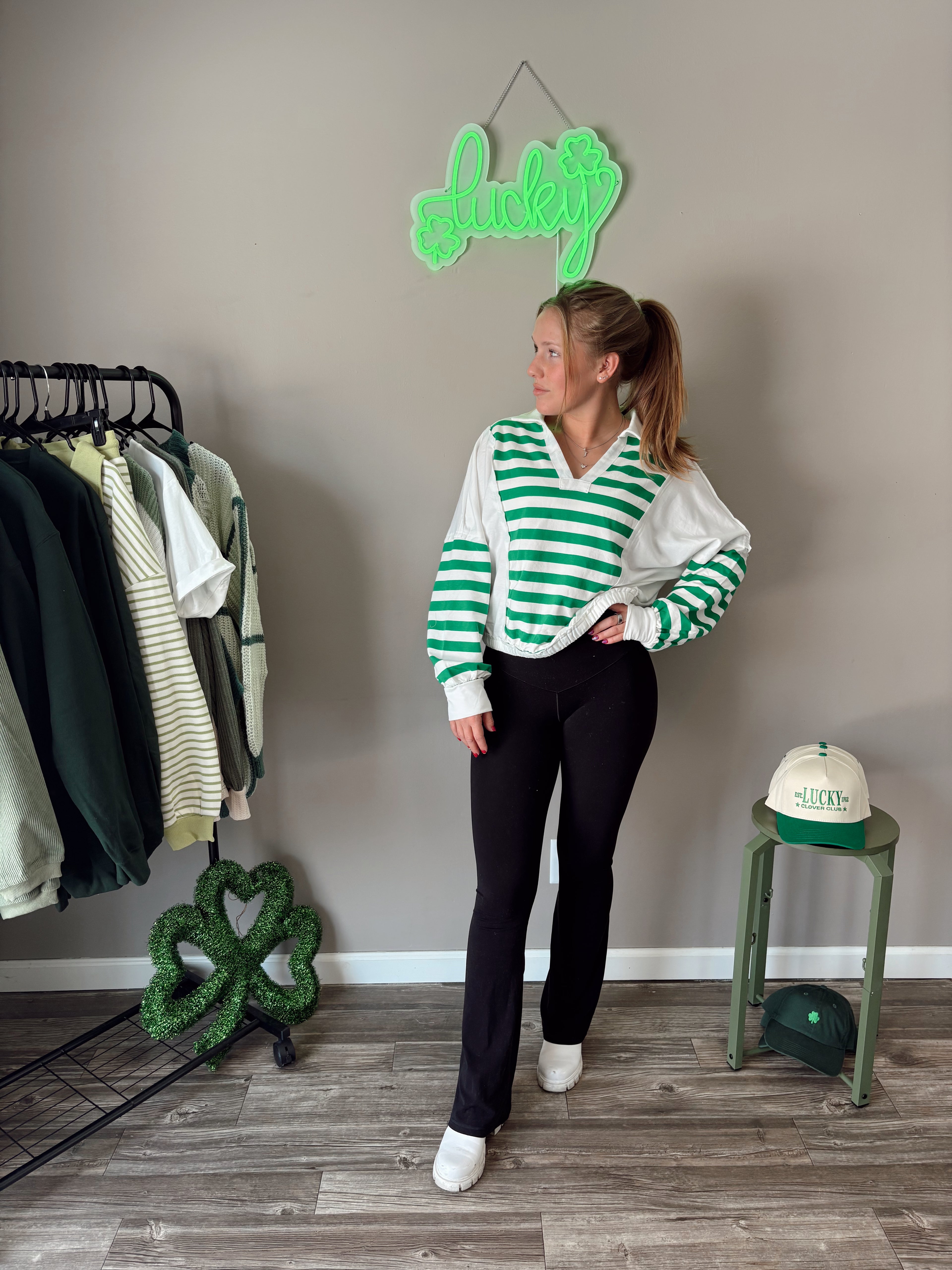 Dublin Darling V-Neck