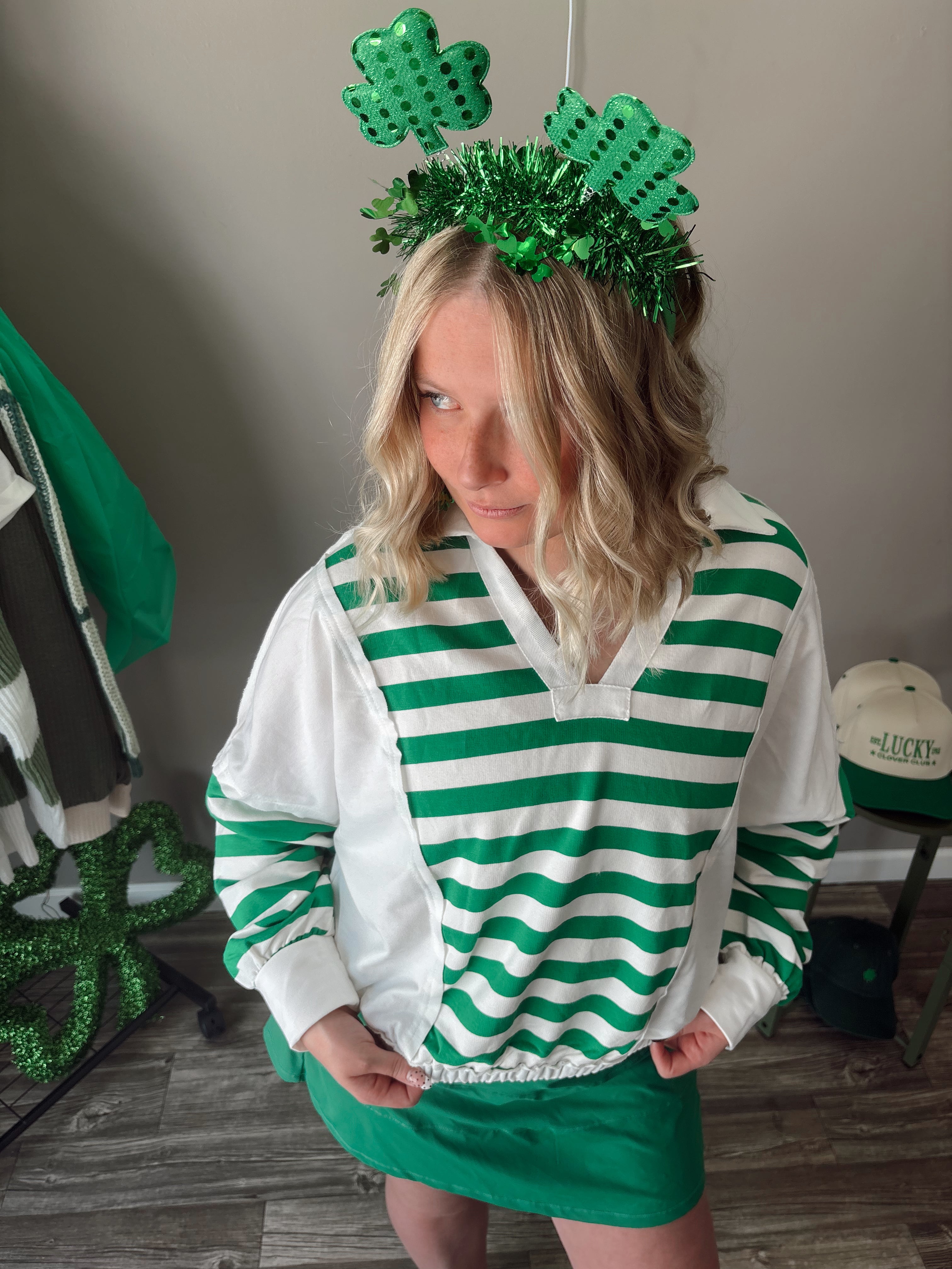 Dublin Darling V-Neck