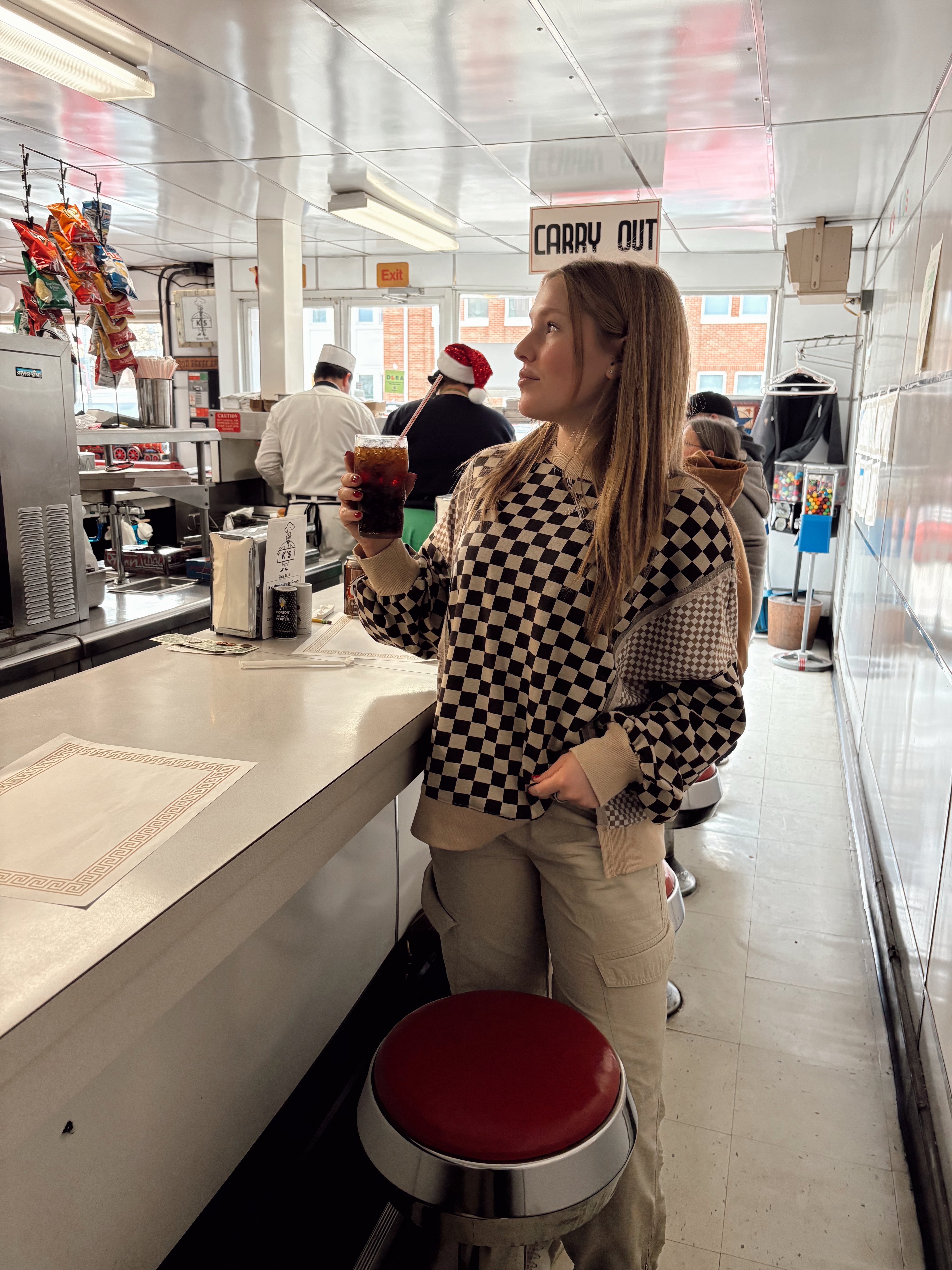 Vintage Chestnut Check