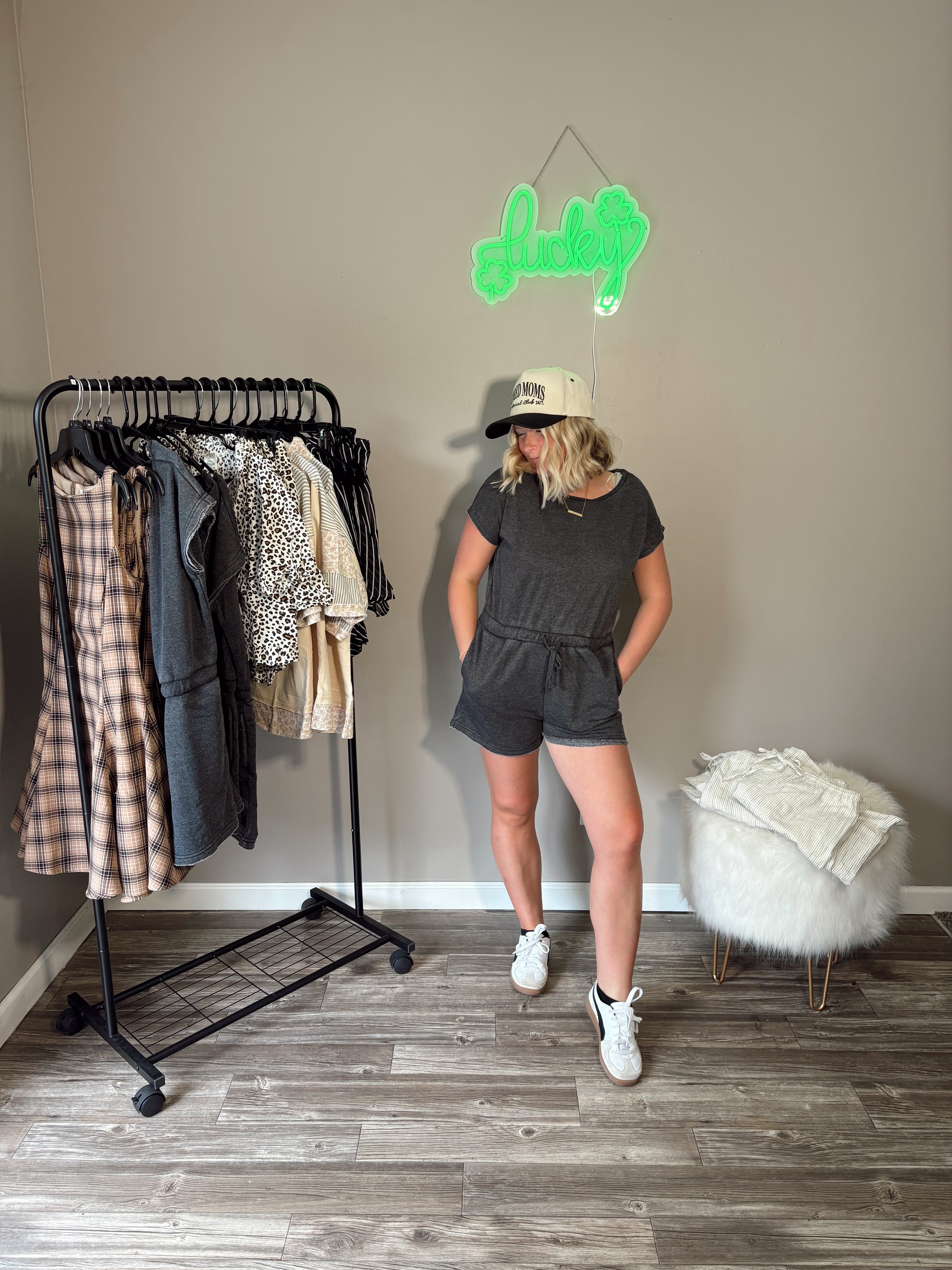 Coffee Run Romper
