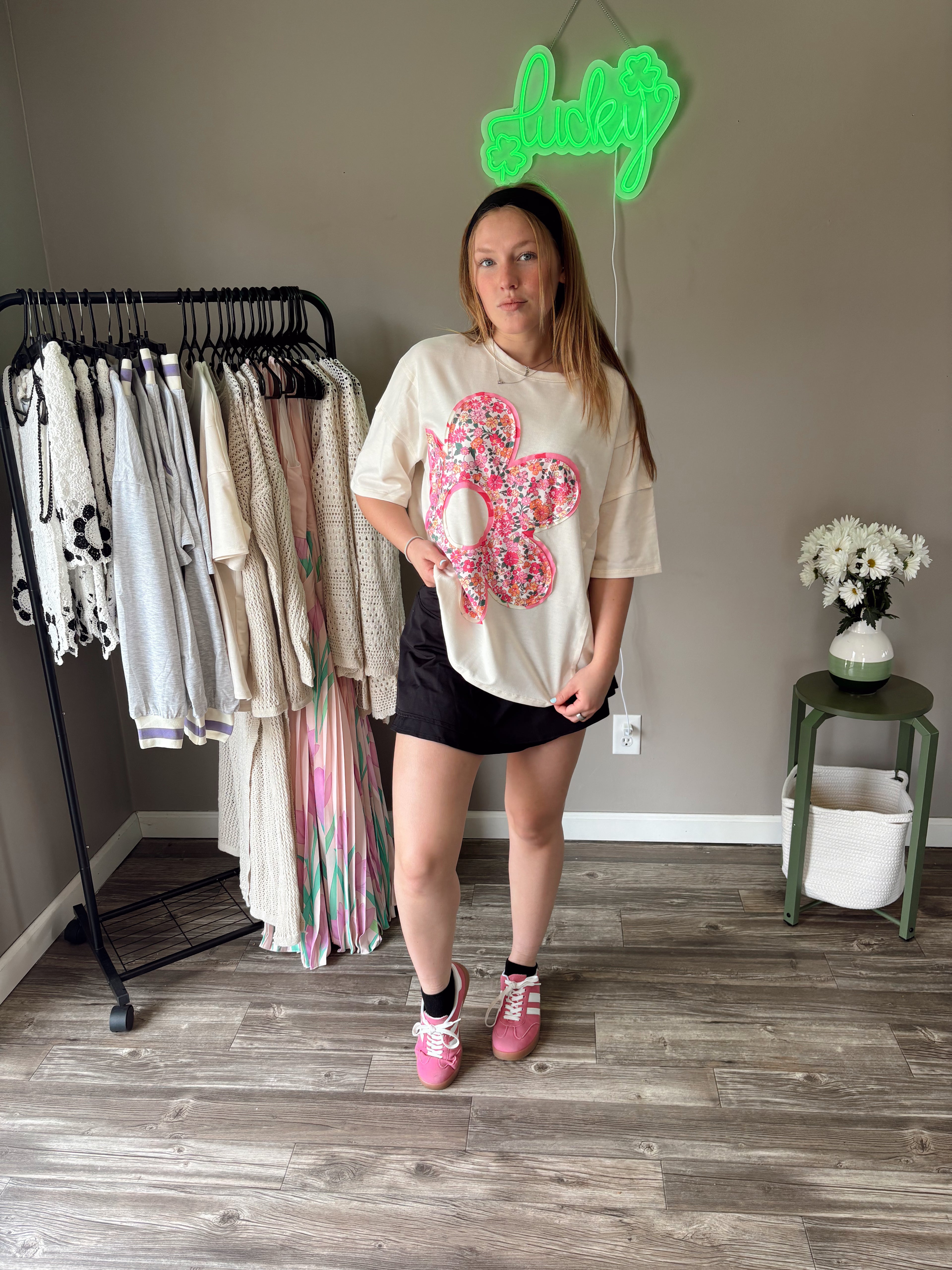 Bloom Babe Oversized Tee