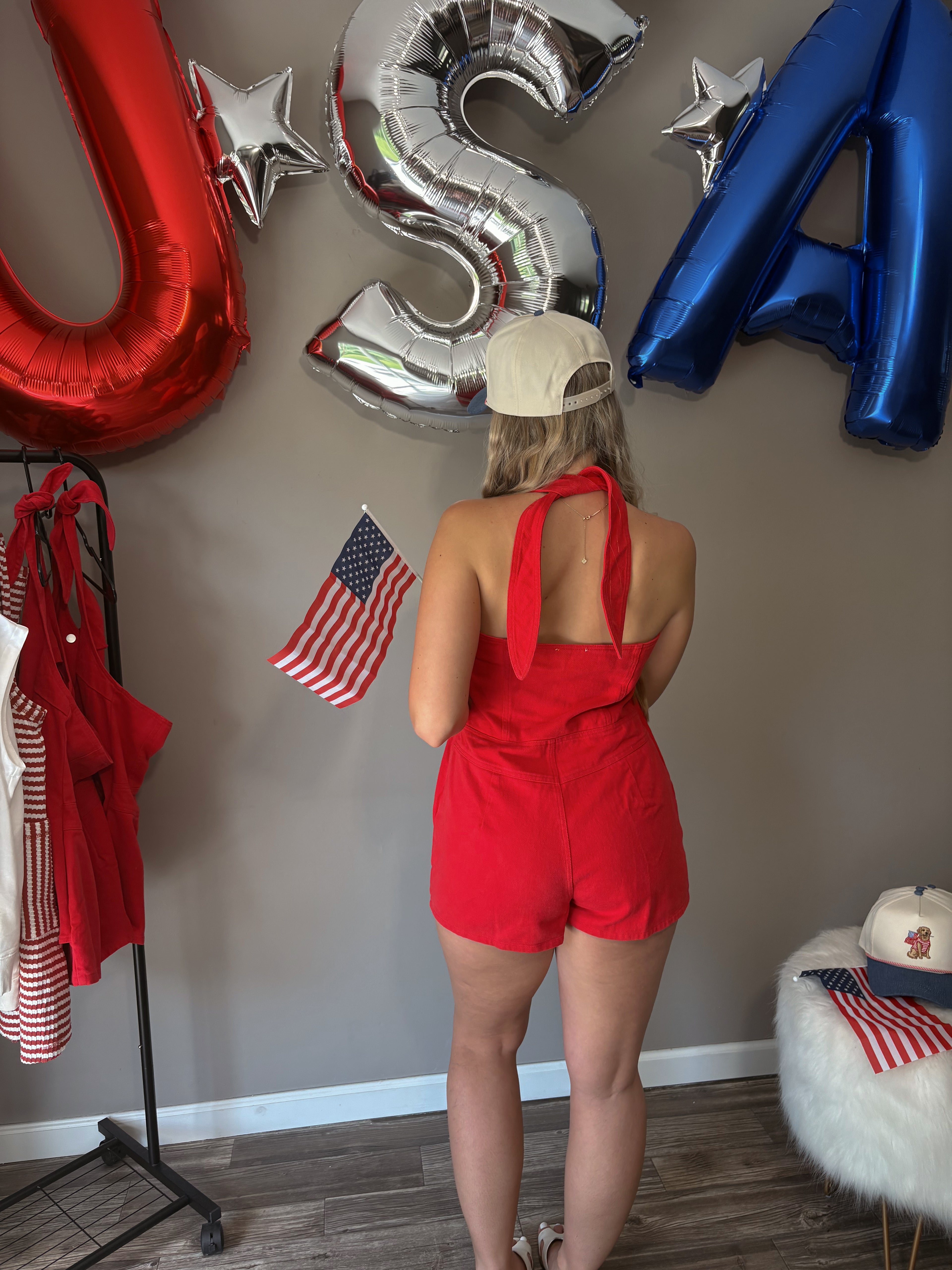 All American Babe Romper