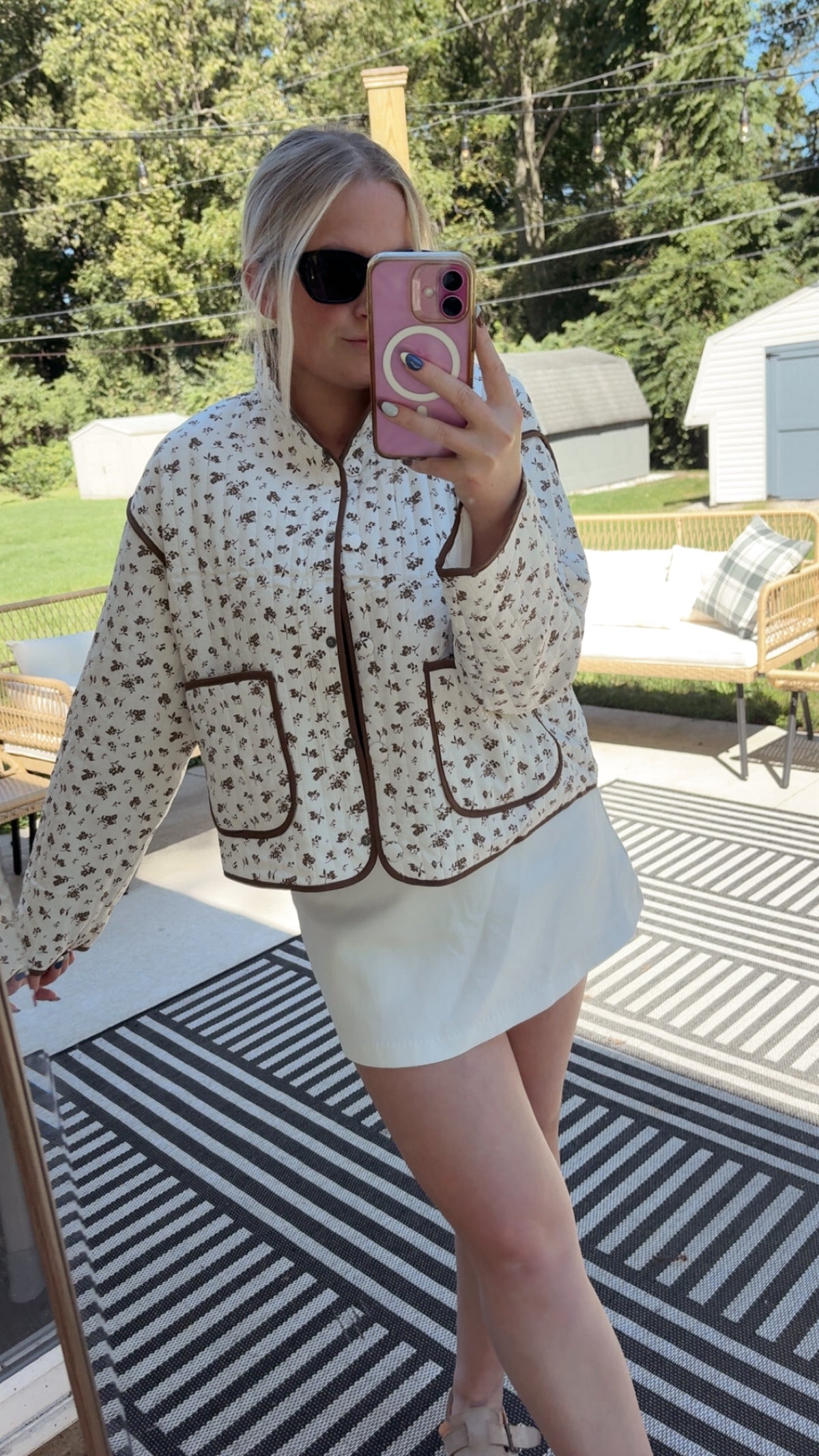 Vintage Bloom Coat