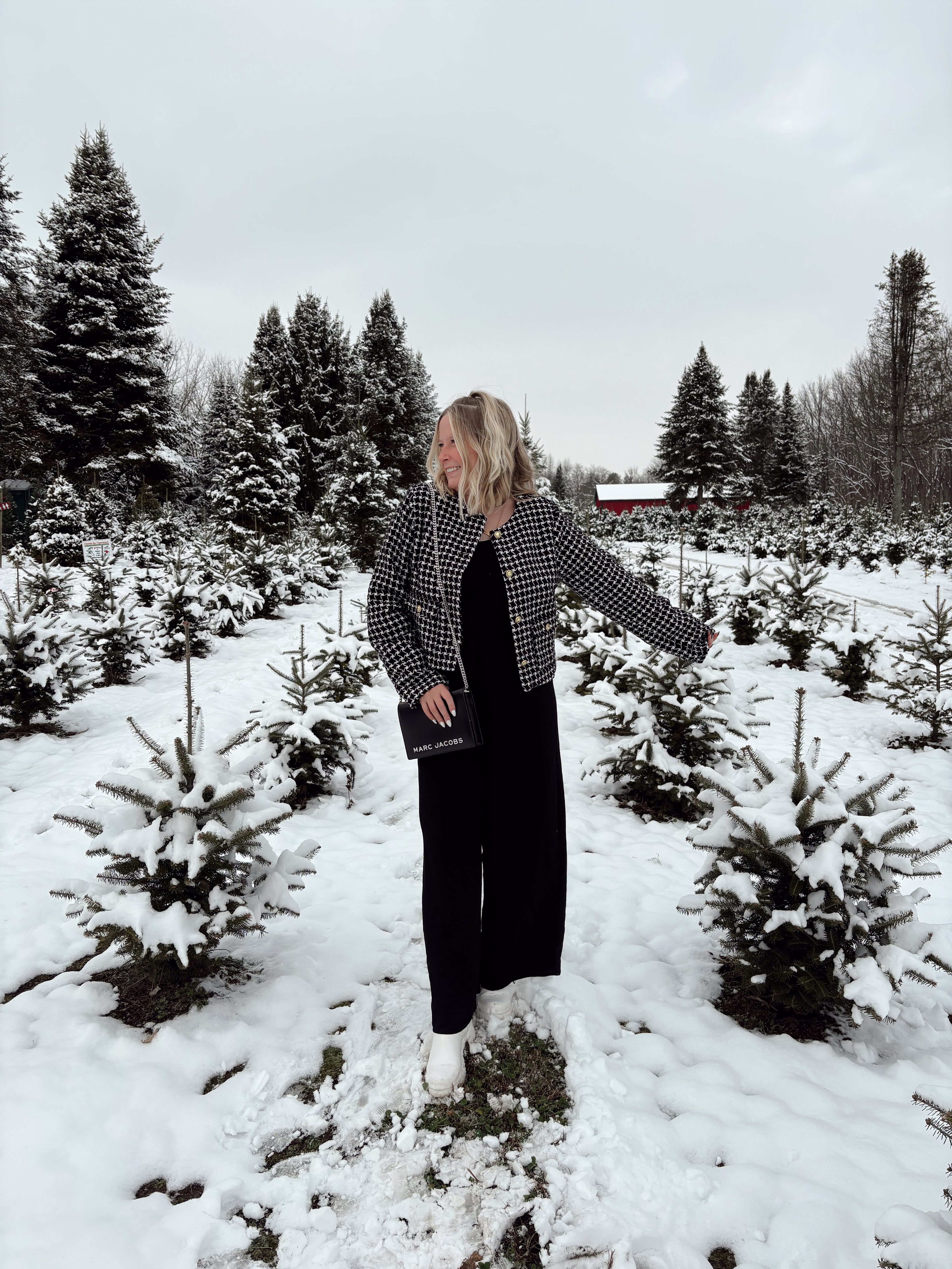 Merry Gingham Glam Jacket