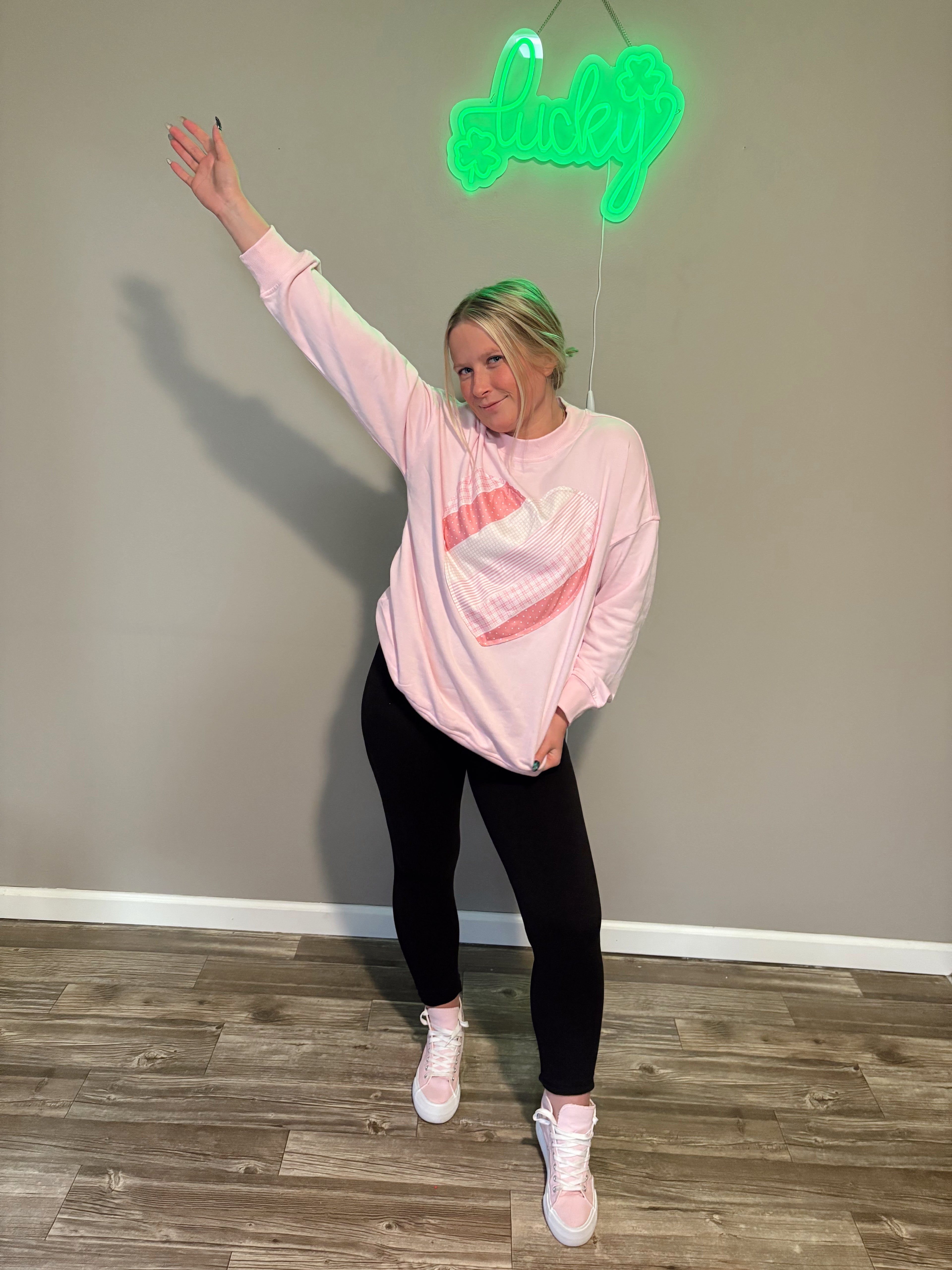 Stitched in Love Quilted Heart