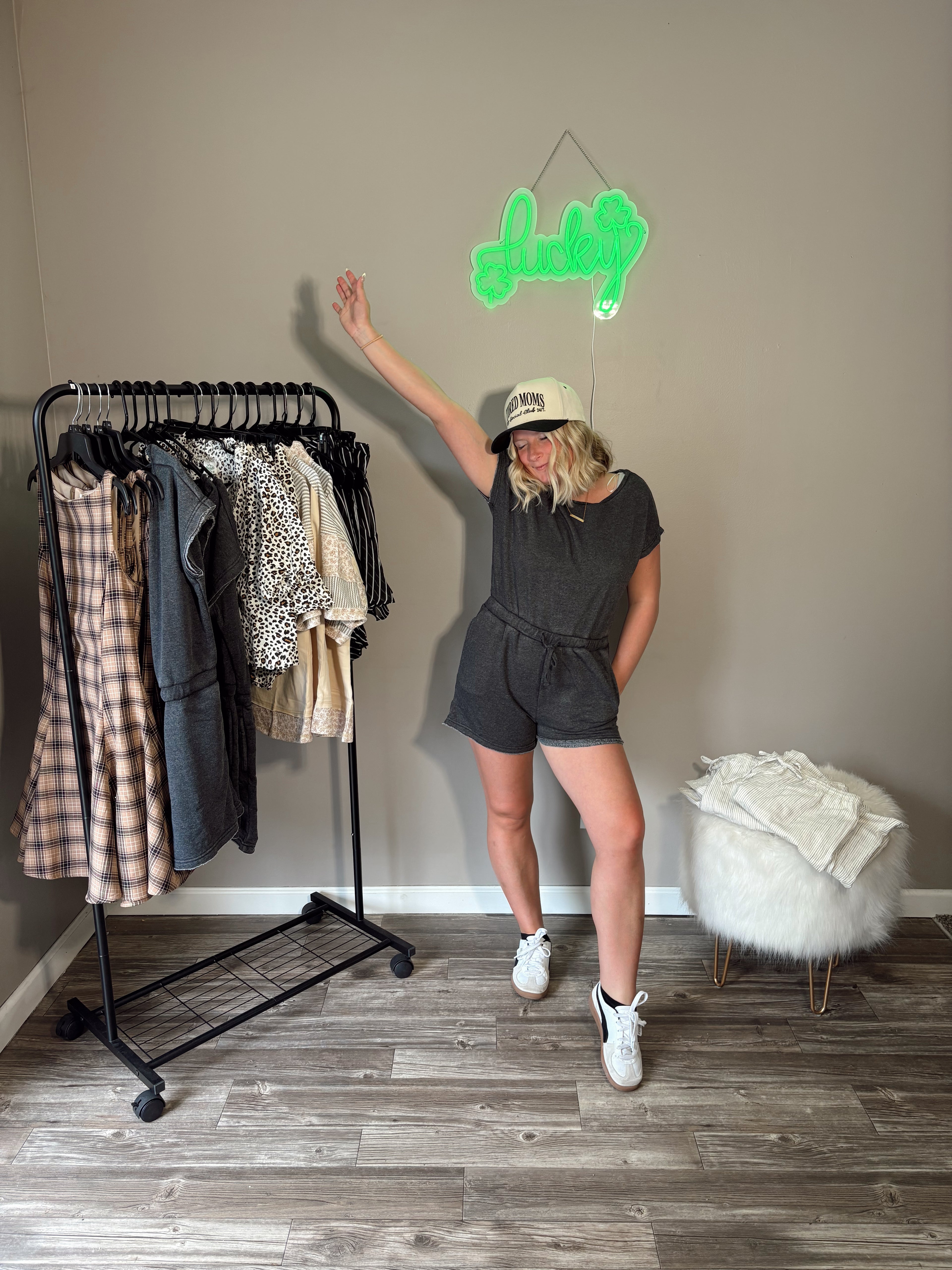 Coffee Run Romper