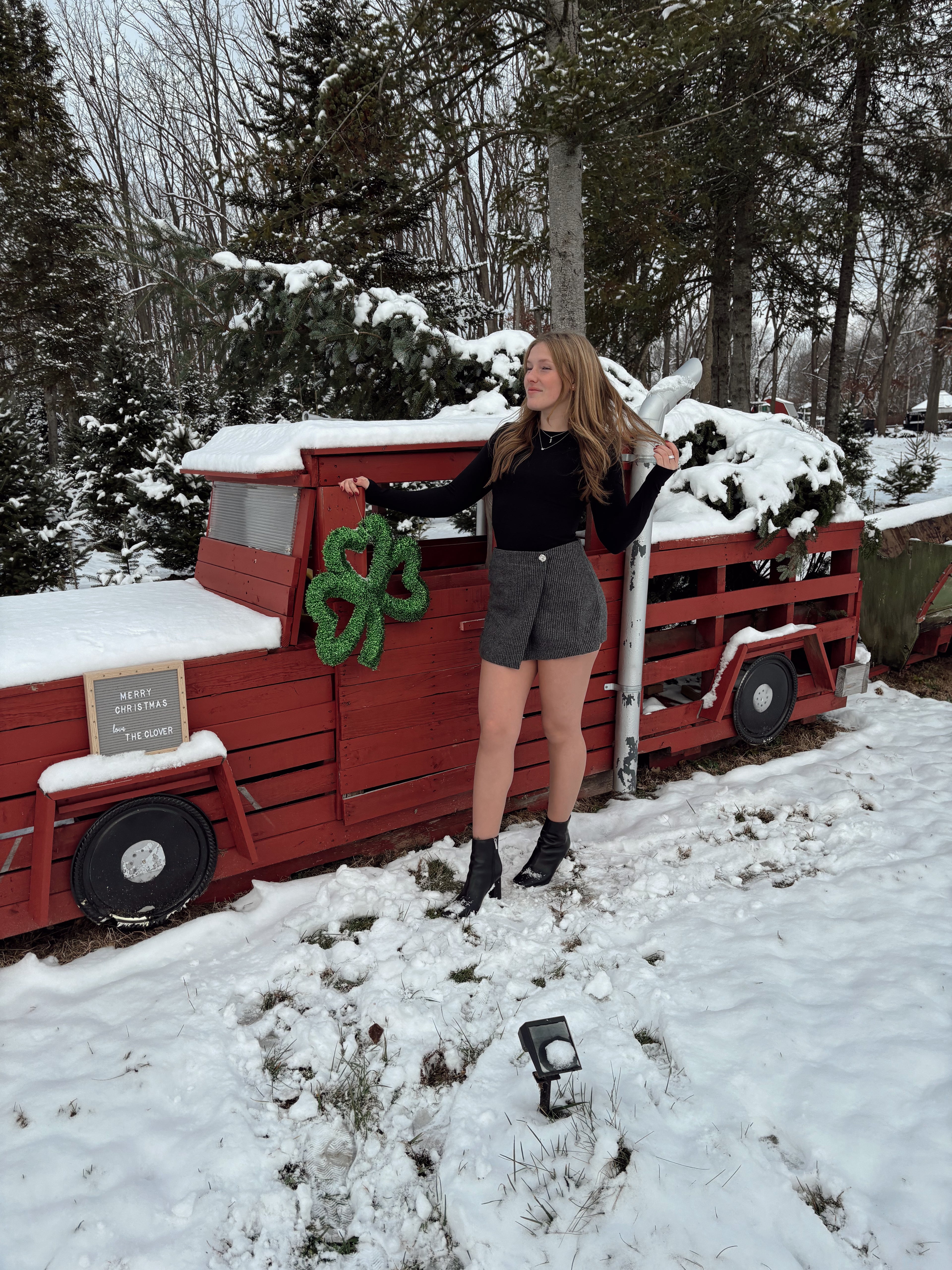 Frostbite Flirt Skort