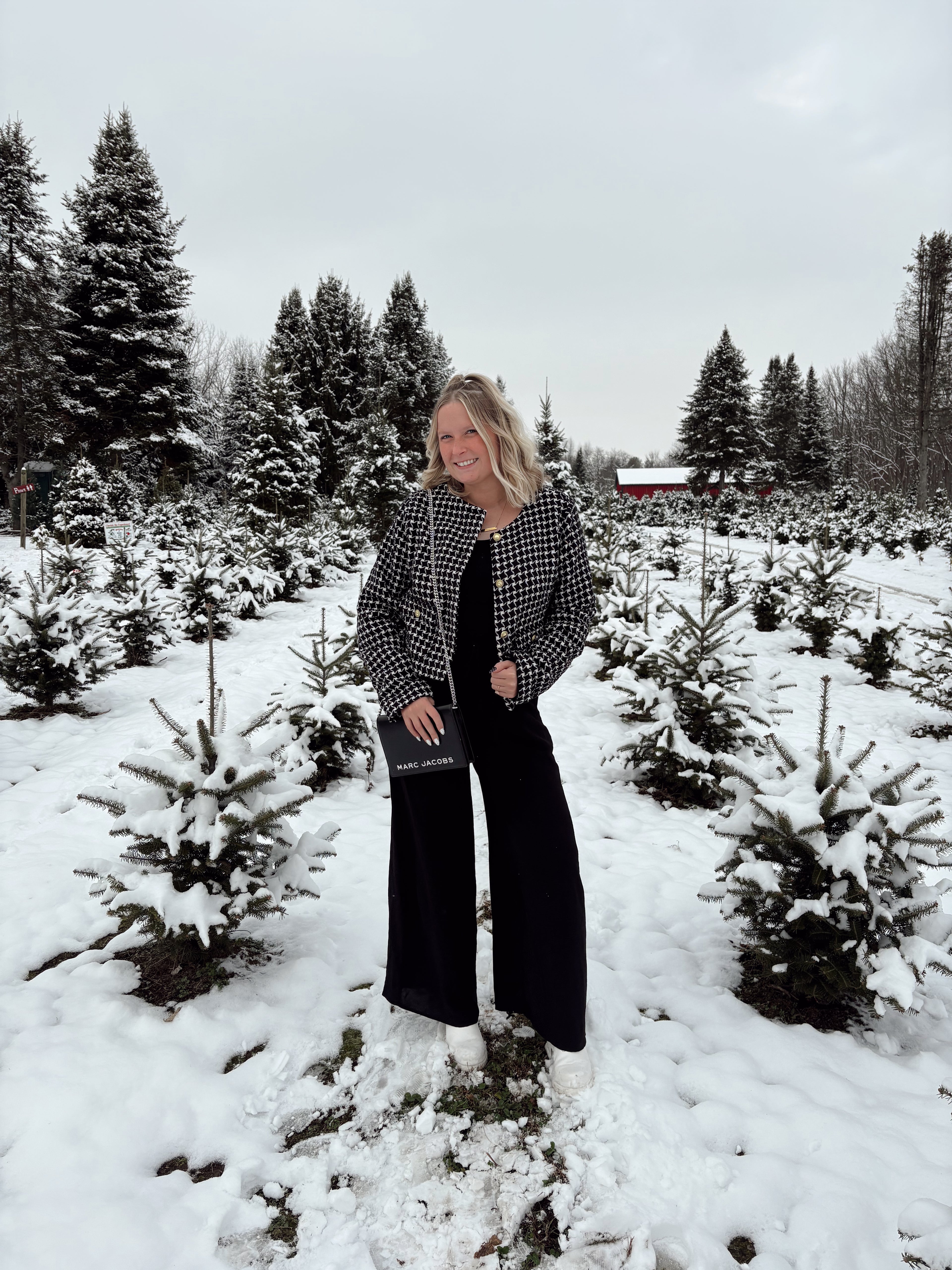 Merry Gingham Glam Jacket