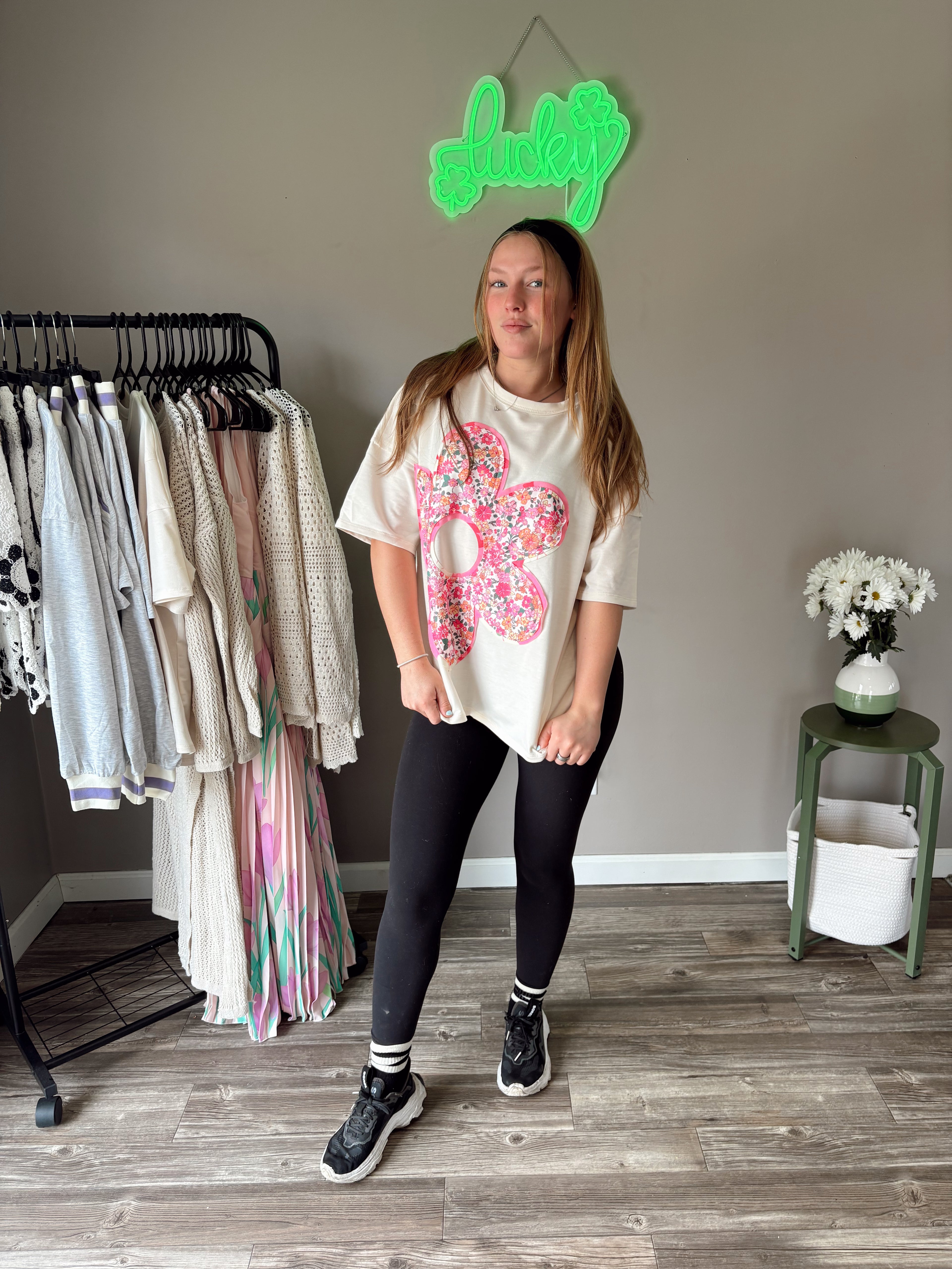 Bloom Babe Oversized Tee