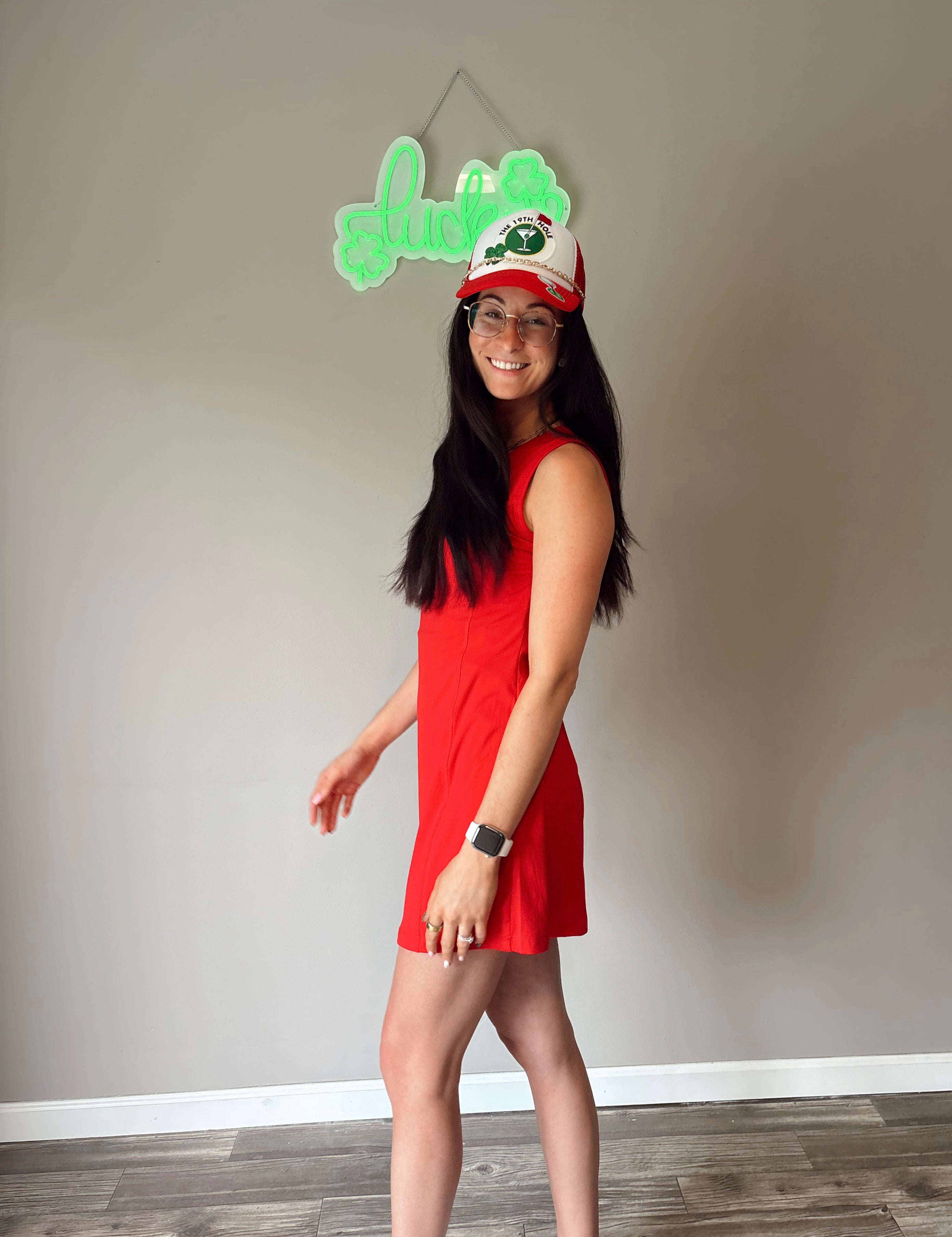 Red Hot Cutout Dress