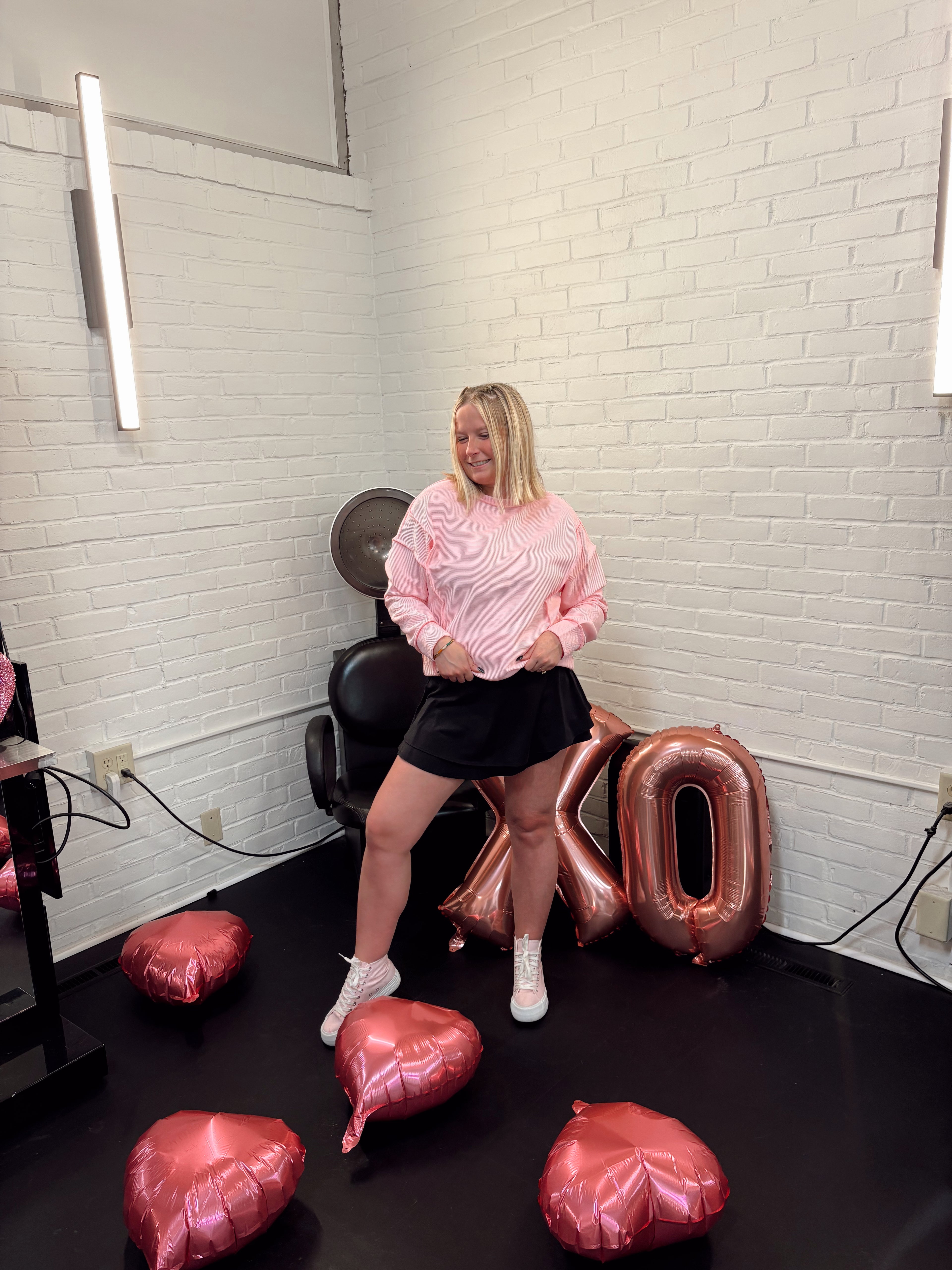 Pink Rosè Romance Long Sleeve