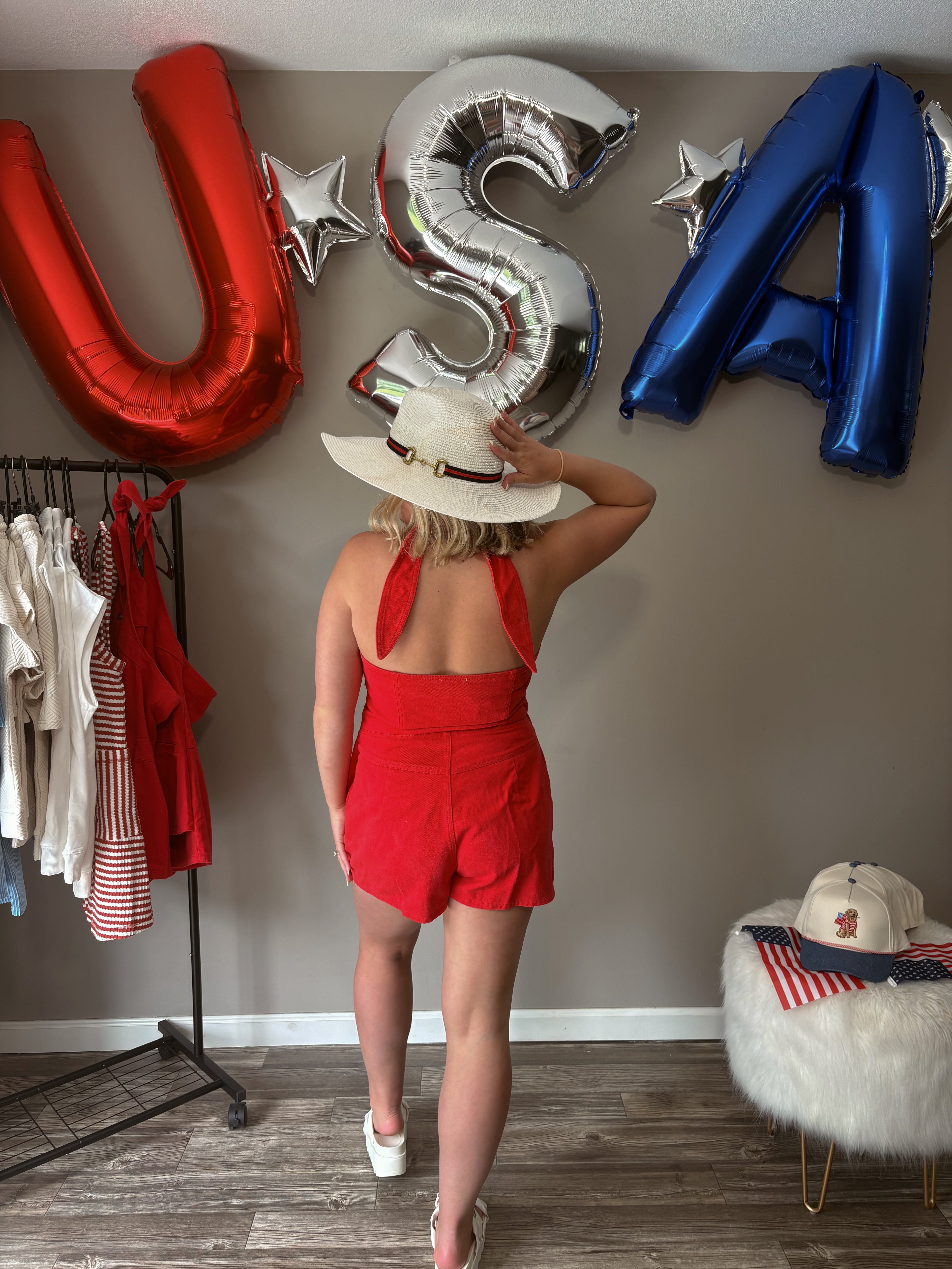 All American Babe Romper